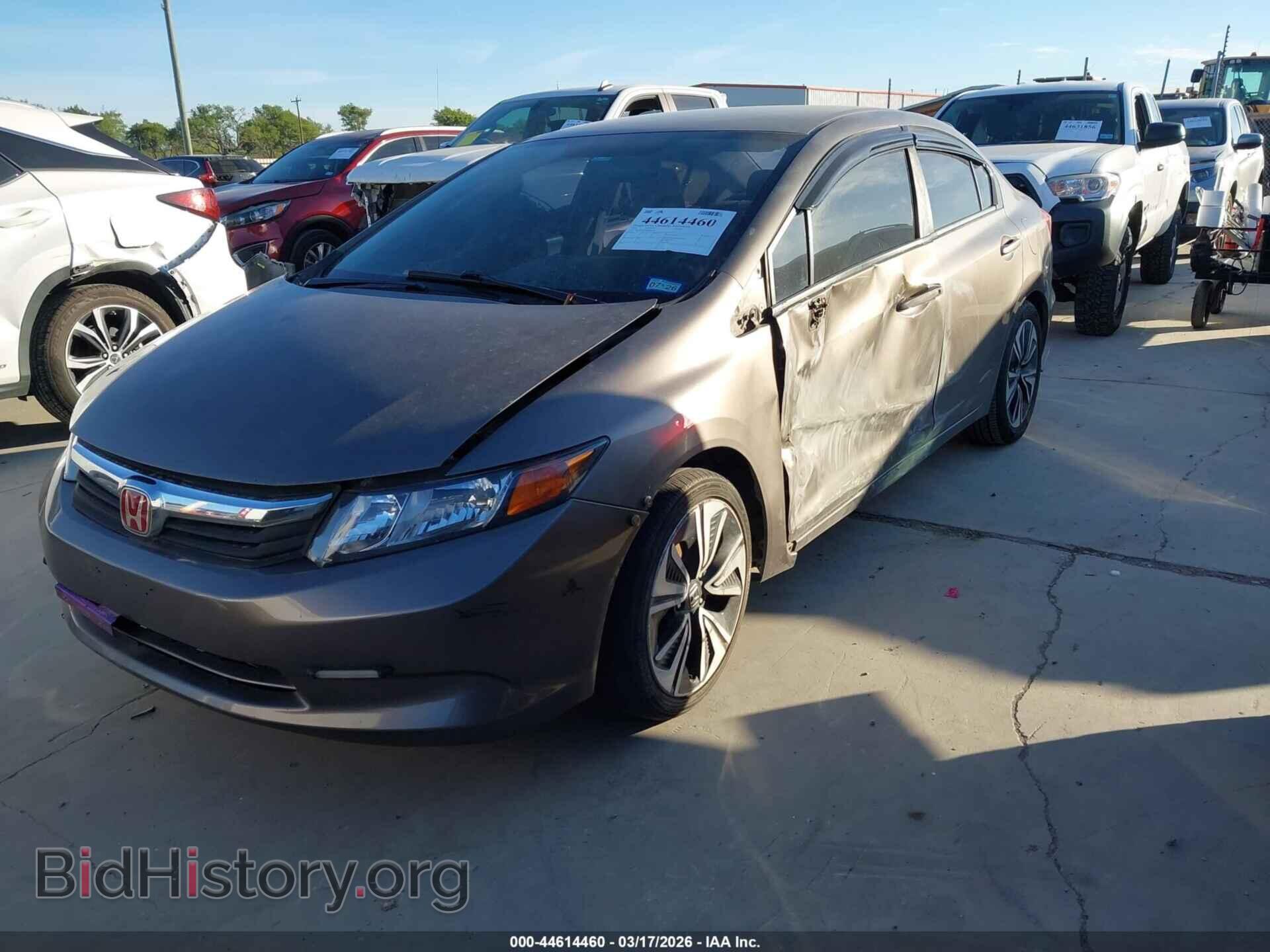 2012 HONDA CIVIC - VIN: 2HGFB2F53CH552449 - Фото 2