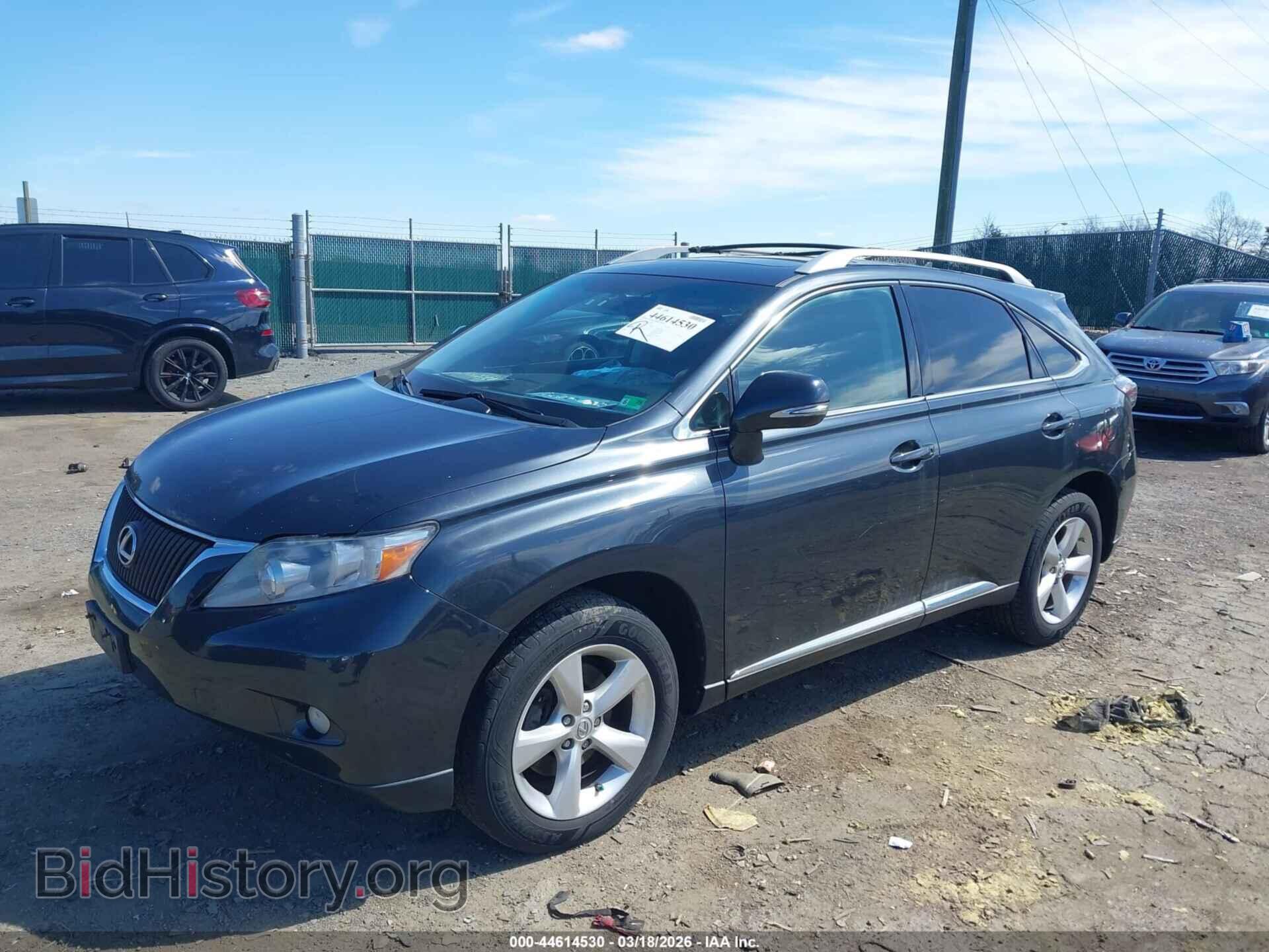 2011 LEXUS RX 350 - VIN: 2T2BK1BA0BC095730 - Фото 2