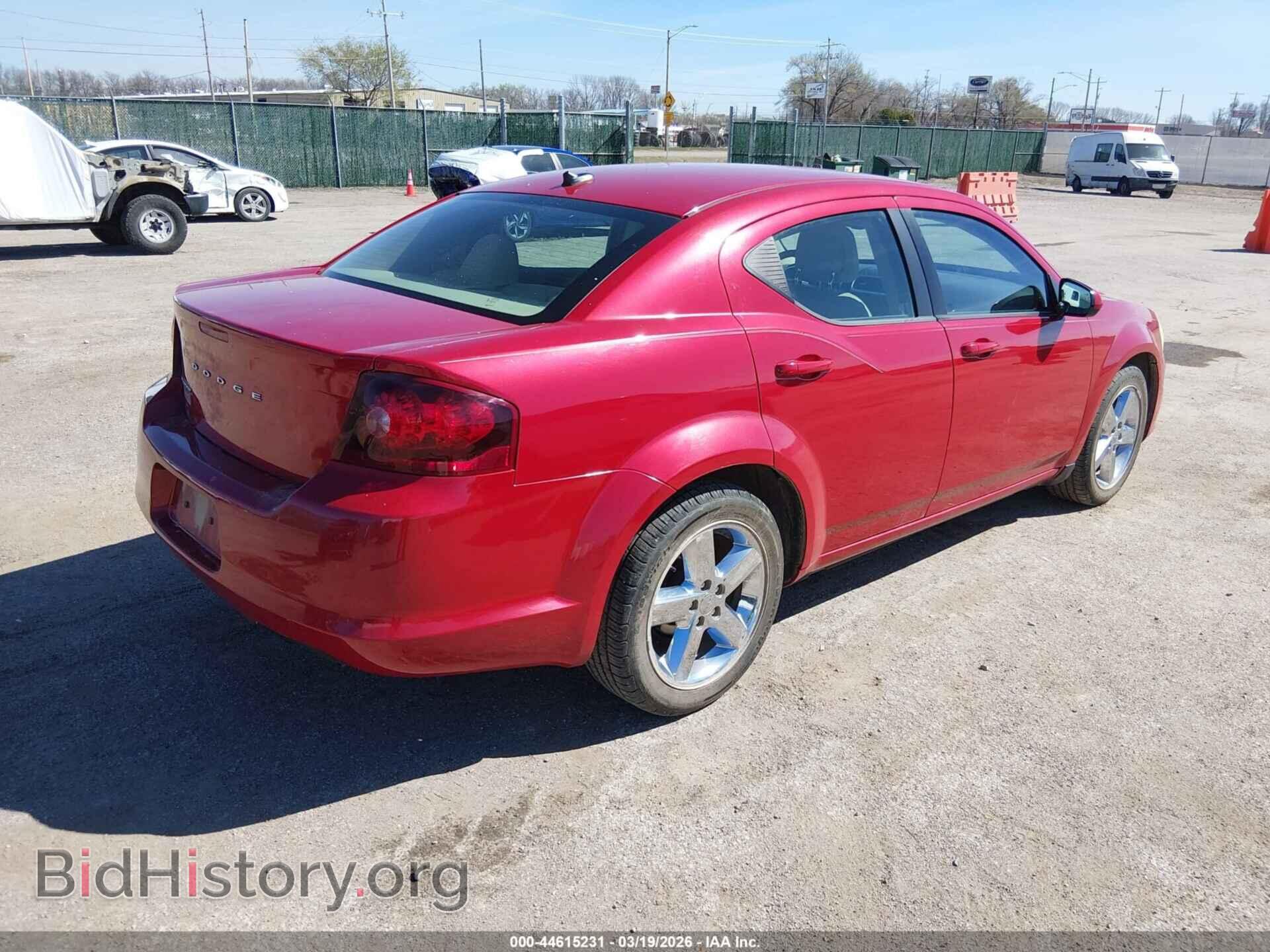 2011 DODGE AVENGER - VIN: 1B3BD2FB9BN509447 - Фото 4