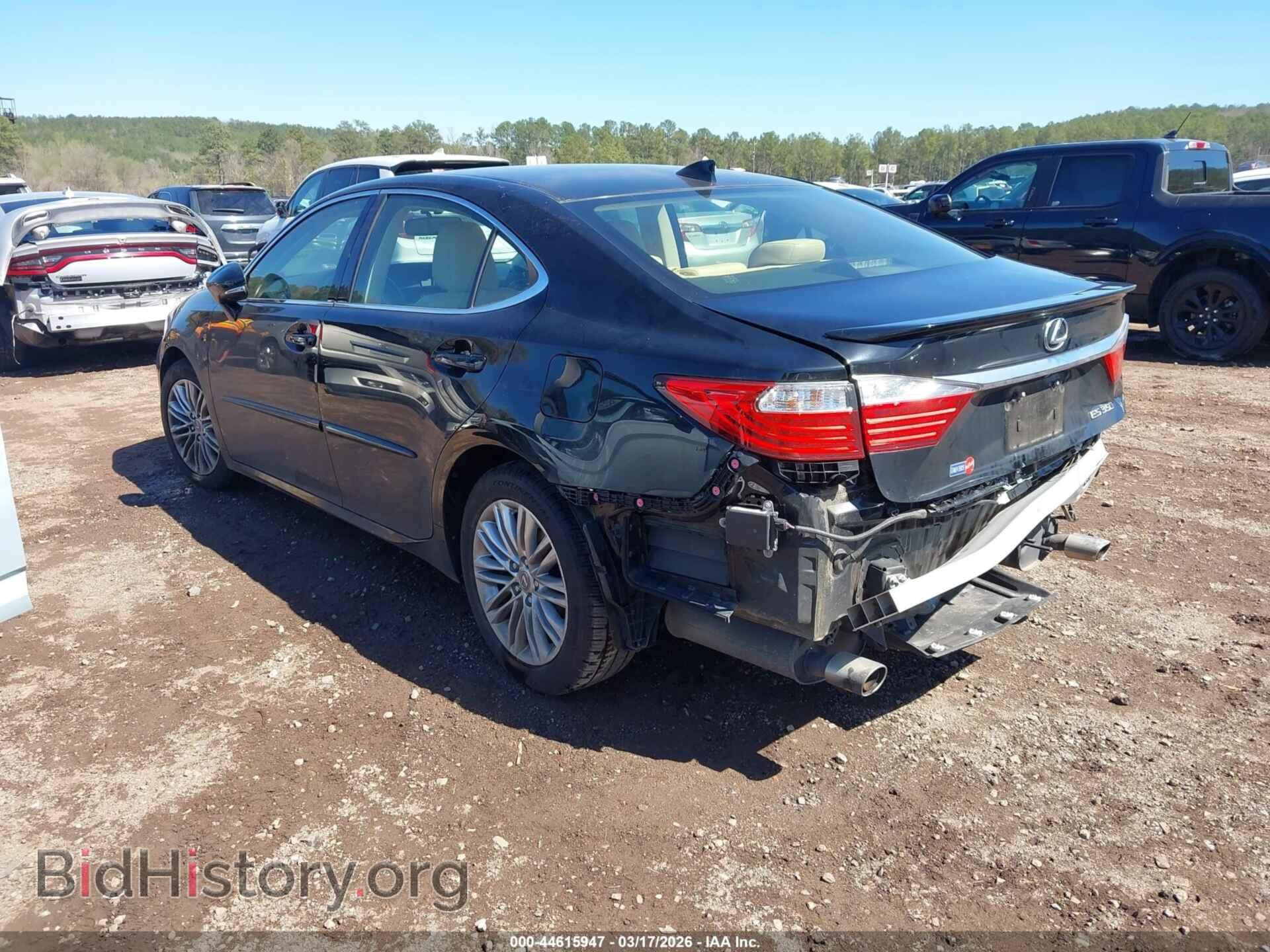 2015 LEXUS ES 350 - VIN: JTHBK1GG0F2168647 - Фото 3