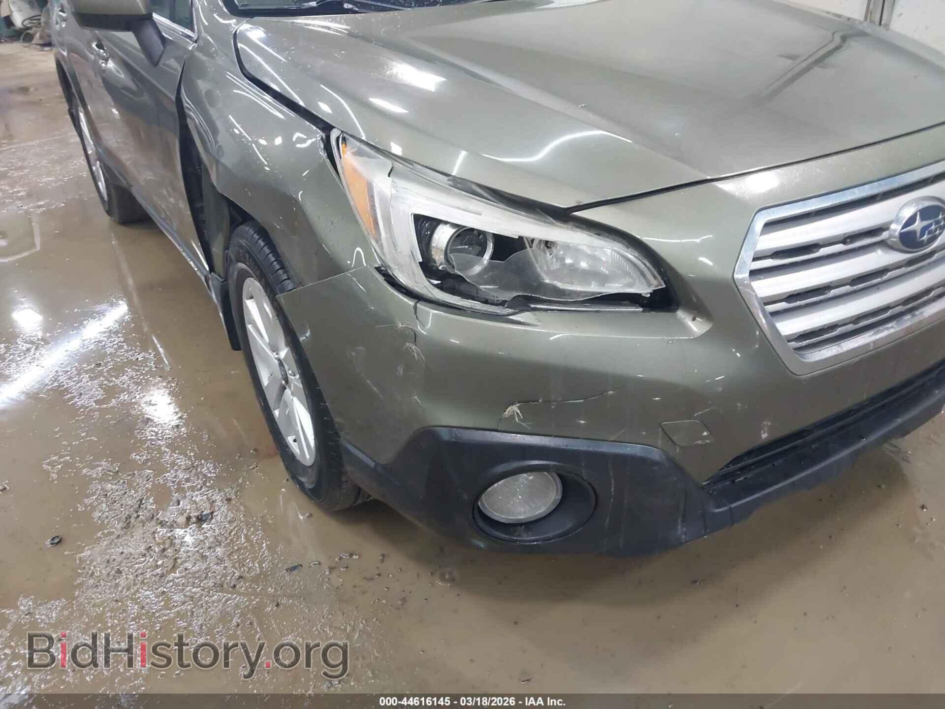 2015 SUBARU OUTBACK - VIN: 4S4BSAEC6F3206289 - Фото 6