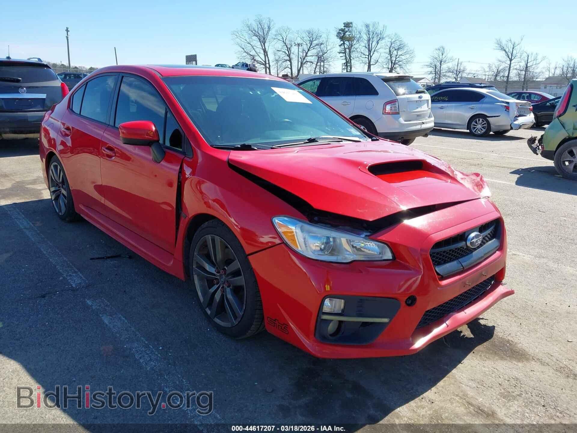 Photo JF1VA1E68H9824377 - SUBARU WRX 2017