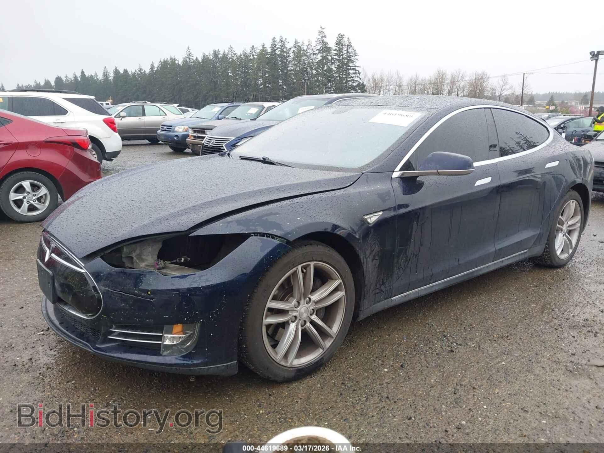 2014 TESLA MODEL S - VIN: 5YJSA1H14EFP51166 - Photo 2