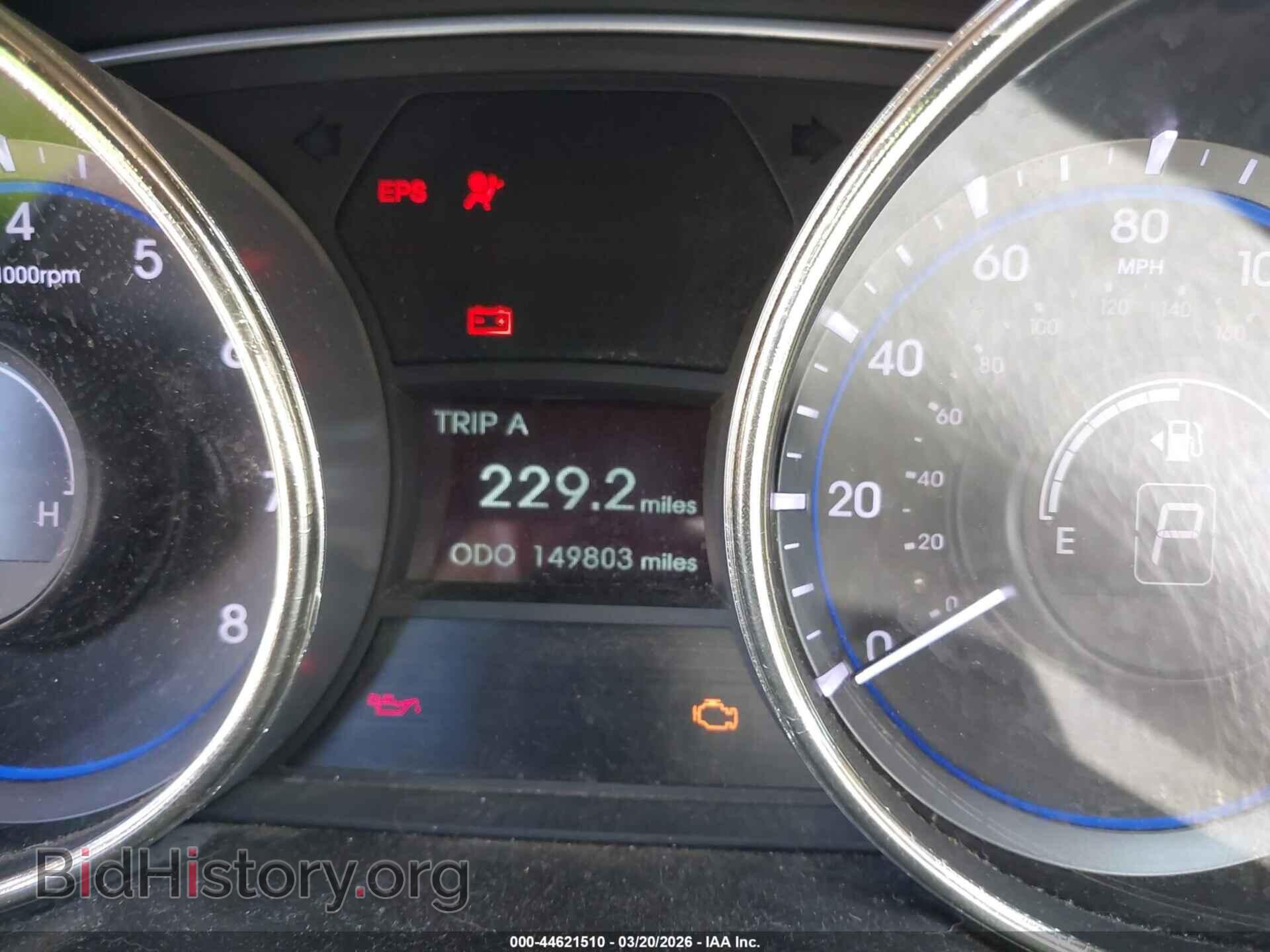 2012 HYUNDAI SONATA - VIN: 5NPEC4AC2CH366367 - Фото 7