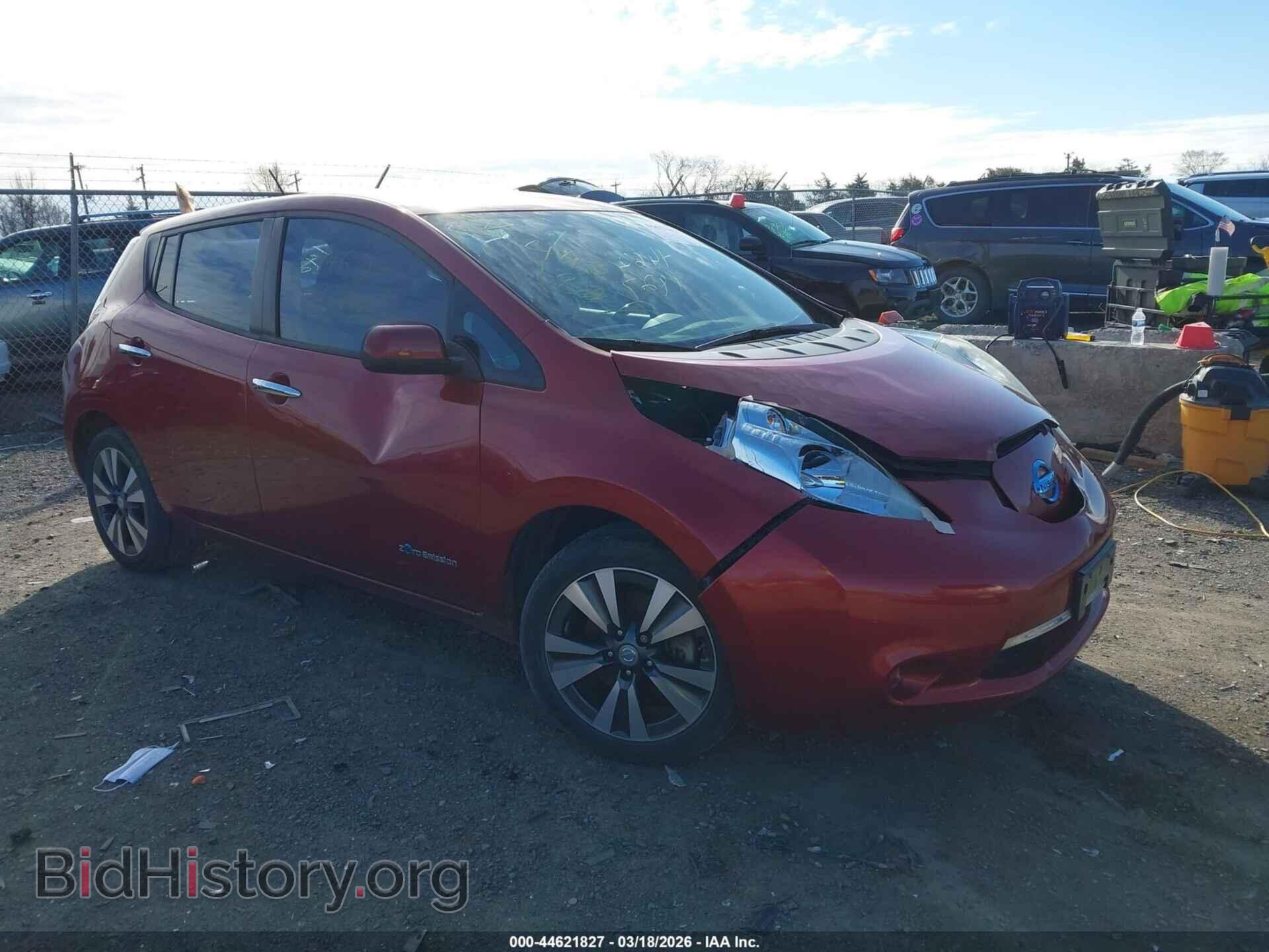 Photo 1N4AZ0CPXFC319793 - NISSAN LEAF 2015