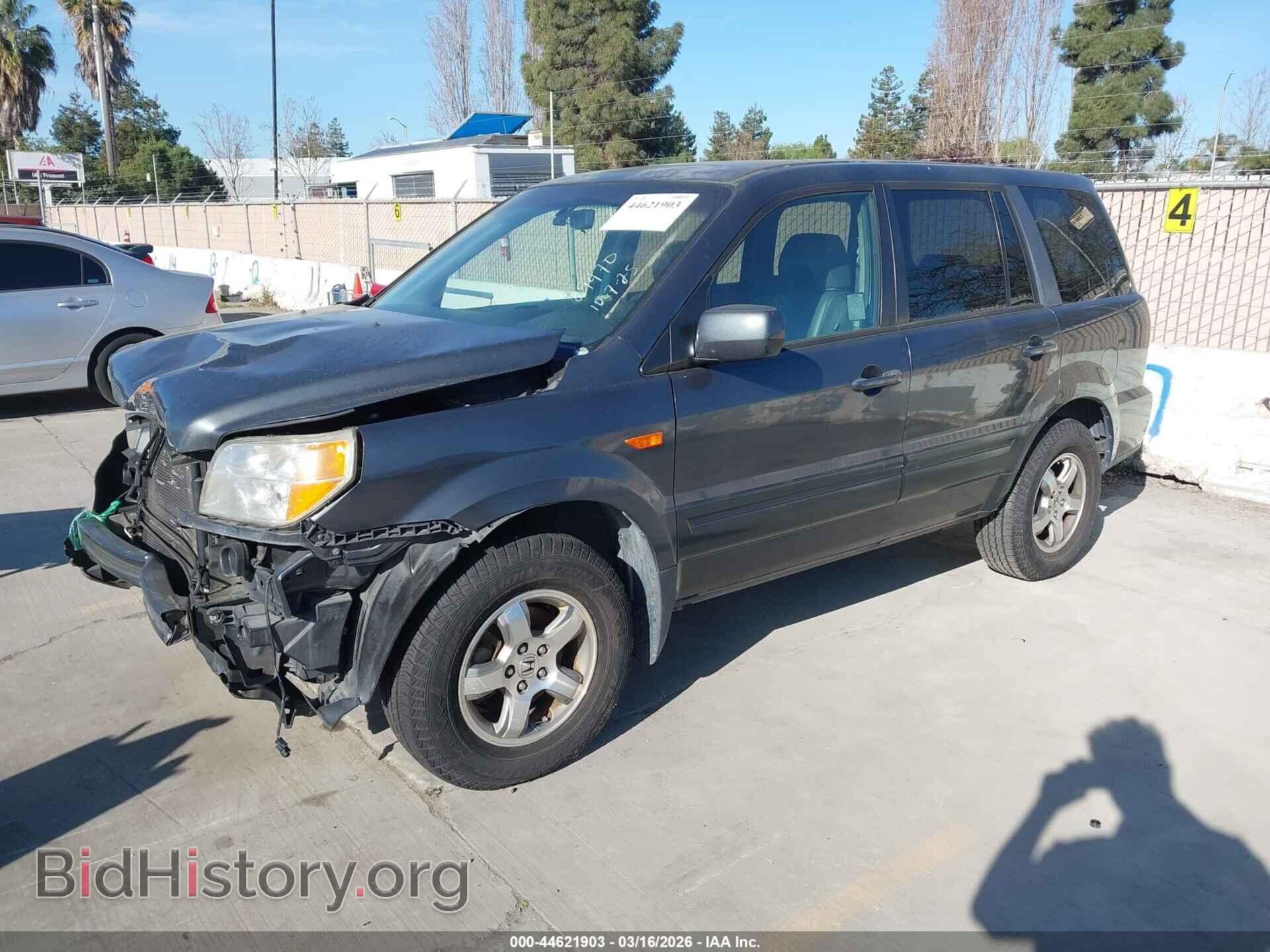 2006 HONDA PILOT - VIN: 2HKYF18516H558281 - Фото 2