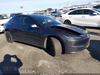 2024 Tesla MODEL 3 Long Range Dual Motor All-Wheel Drive/Rear-Wheel Drive, black — VIN 5YJ3E1EA6RF736171, IAAI