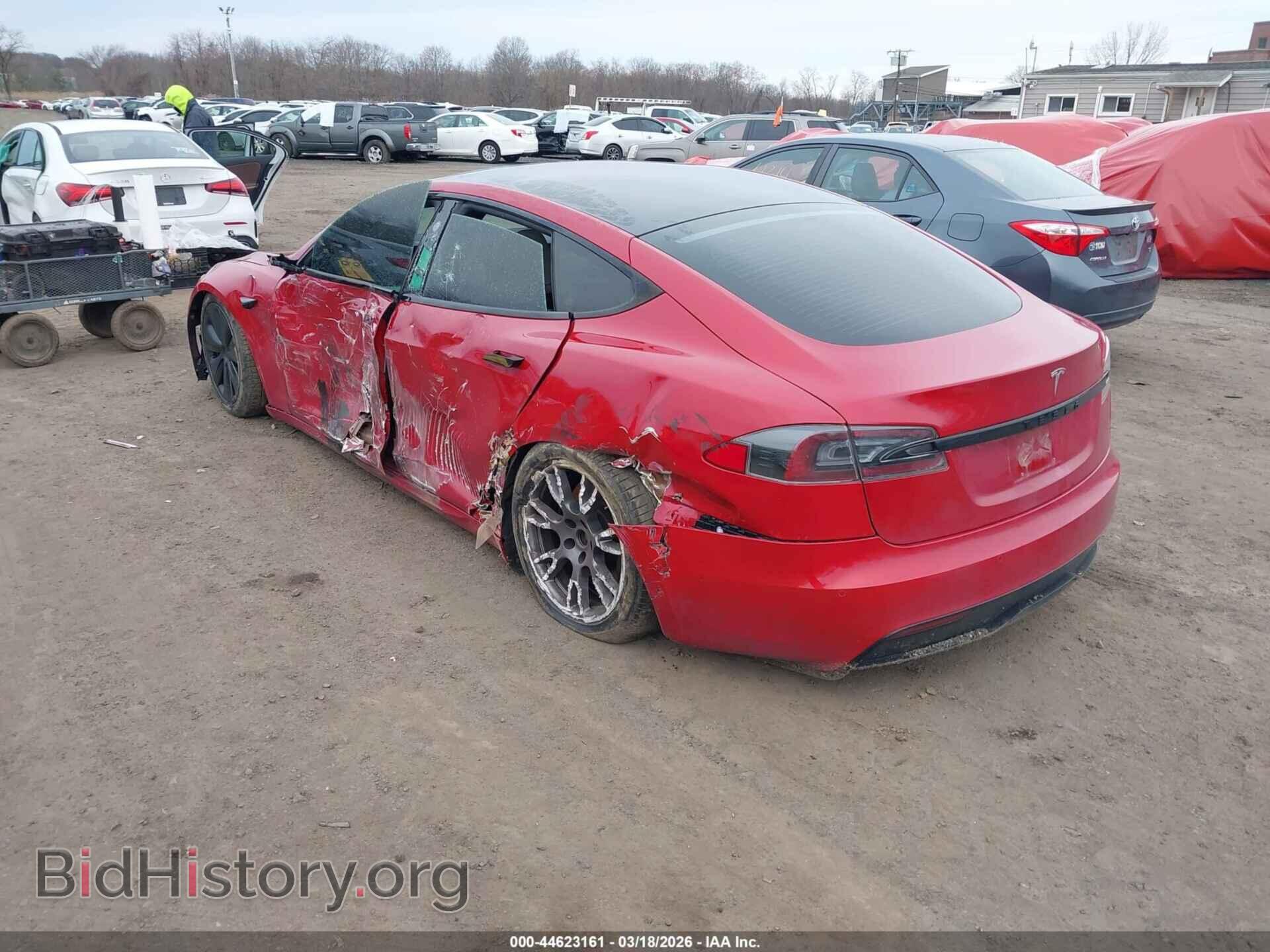 2021 TESLA MODEL S - VIN: 5YJSA1E54MF454565 - Фото 3