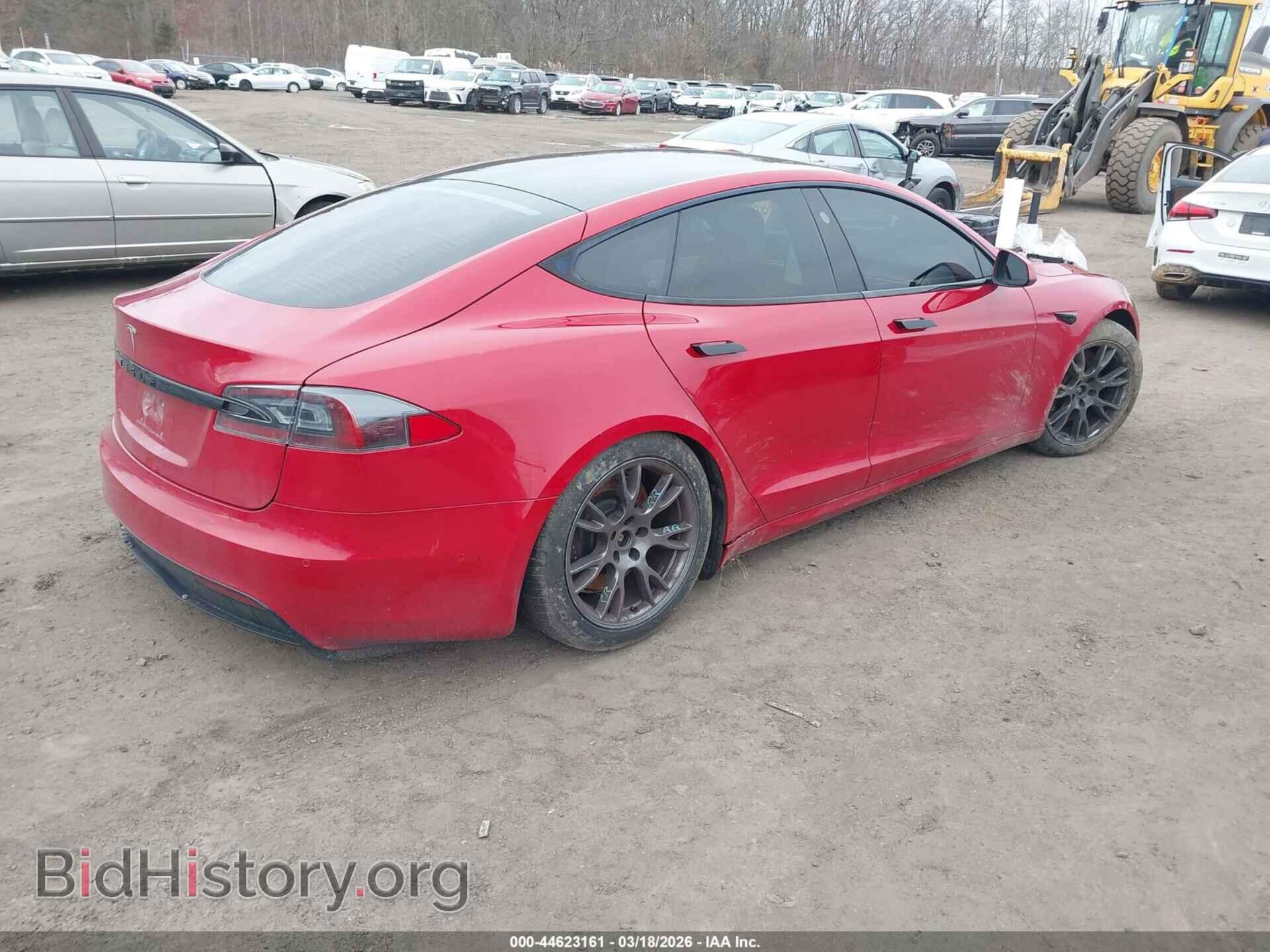 2021 TESLA MODEL S - VIN: 5YJSA1E54MF454565 - Фото 4