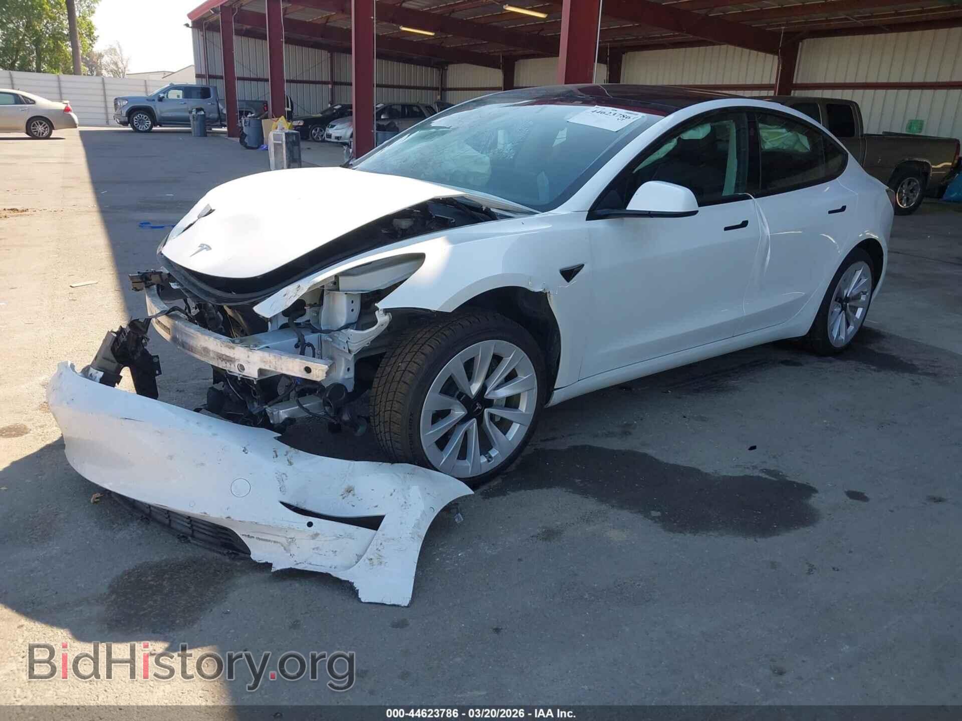 2021 TESLA MODEL 3 - VIN: 5YJ3E1EB5MF070132 - Фото 2