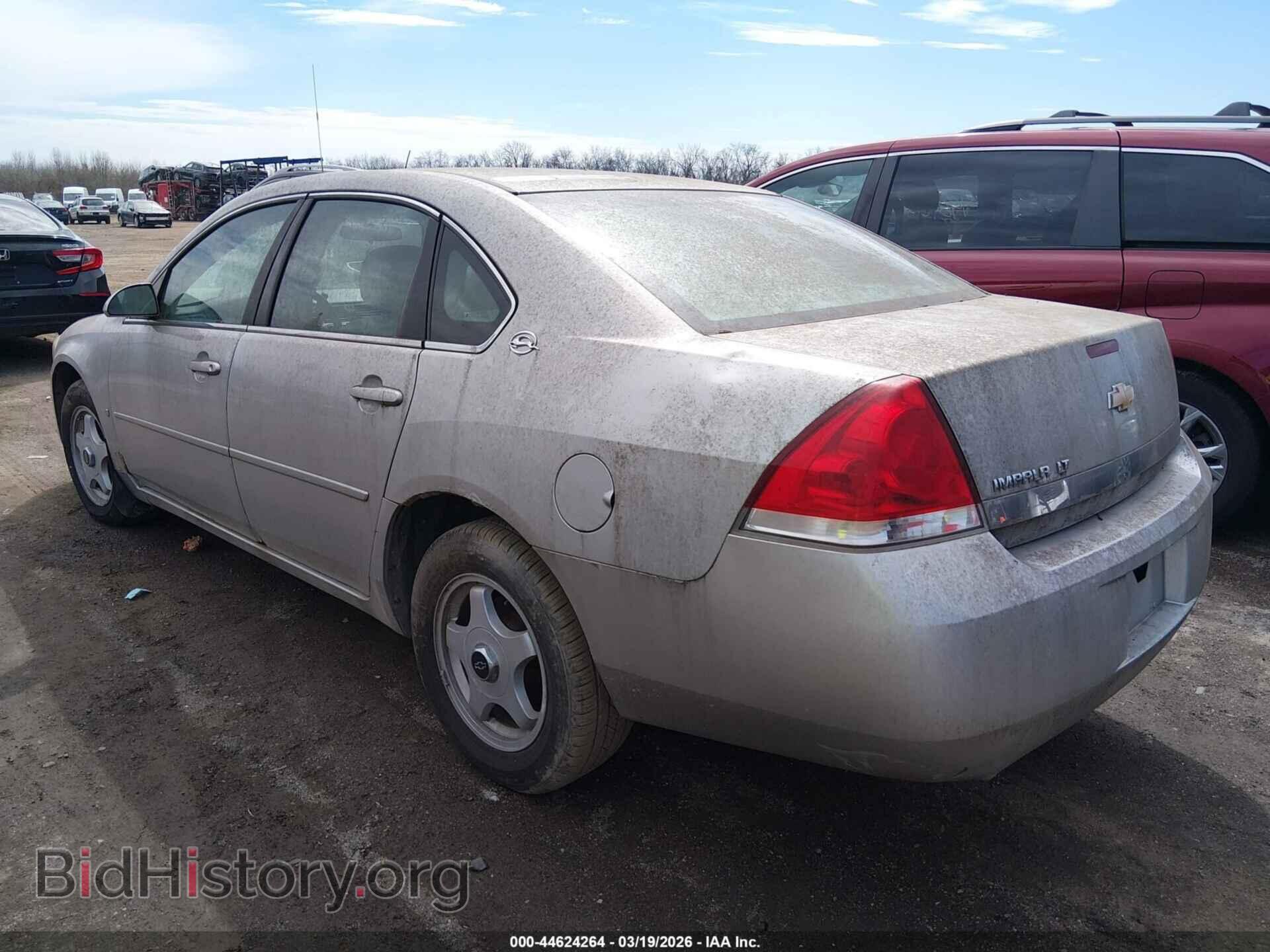 2007 CHEVROLET IMPALA - VIN: 2G1WT55N879213130 - Фото 3