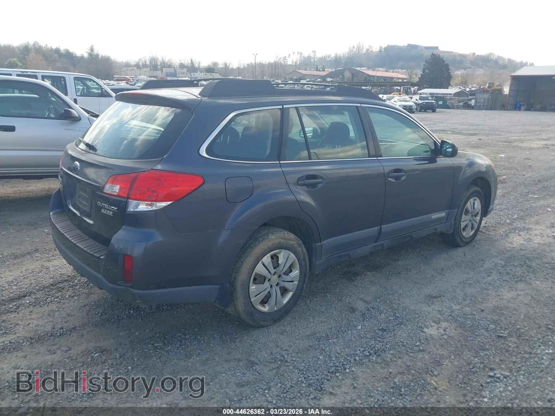 2011 SUBARU OUTBACK - VIN: 4S4BRBAC9B3375935 - Фото 4