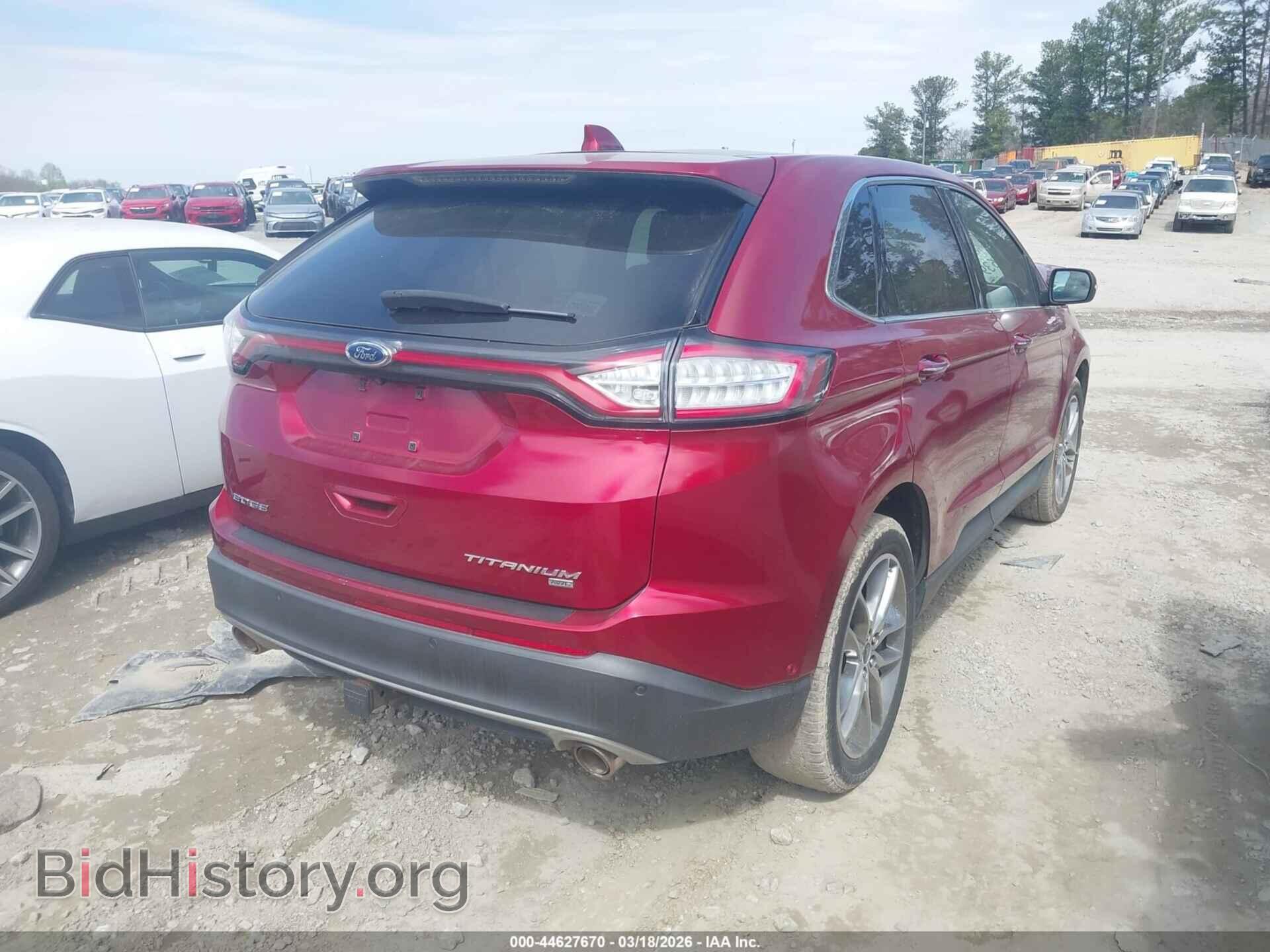 2015 FORD EDGE - VIN: 2FMPK4K82FBB26947 - Фото 4