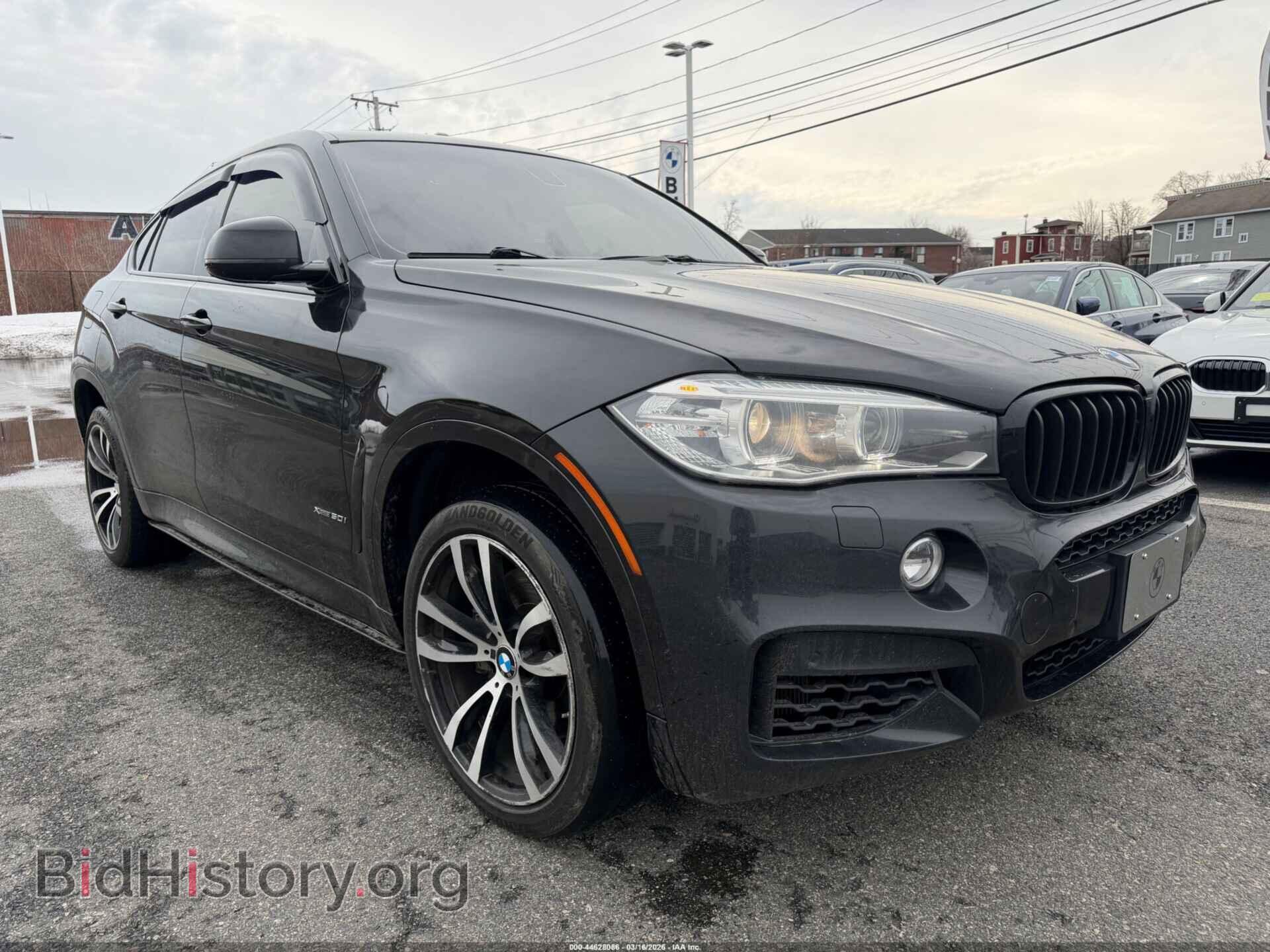Фотография 5UXKU6C55GOR34316 - BMW X6 2016