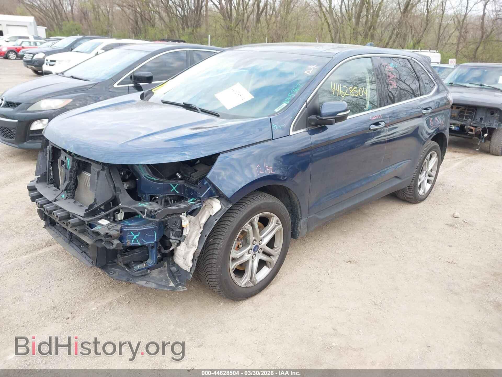 2017 FORD EDGE - VIN: 2FMPK4K82HBC48243 - Фото 2