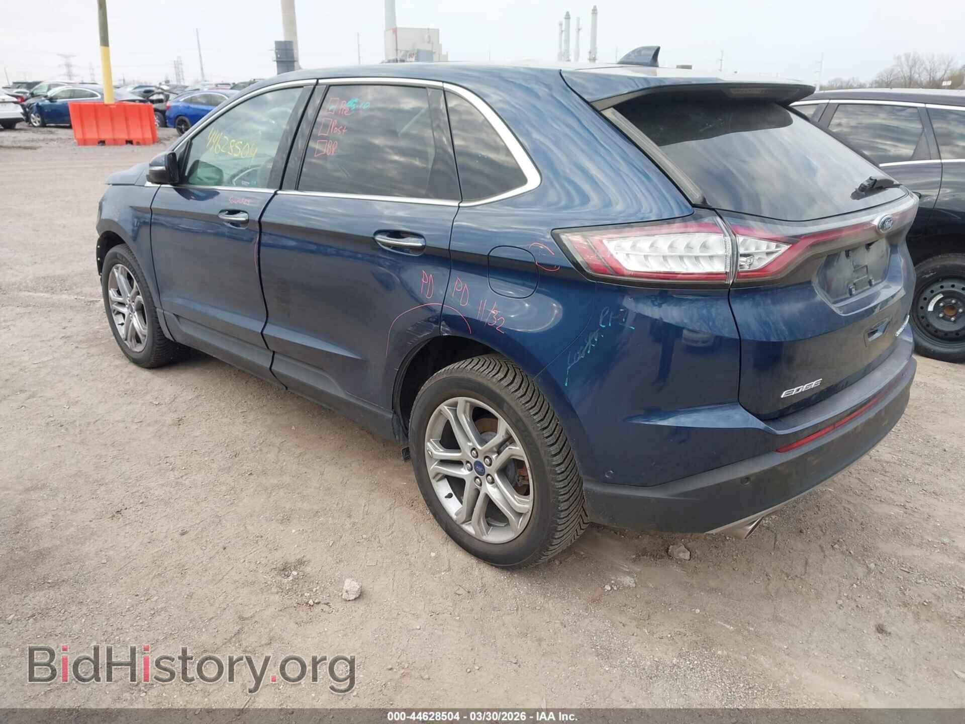 2017 FORD EDGE - VIN: 2FMPK4K82HBC48243 - Фото 3