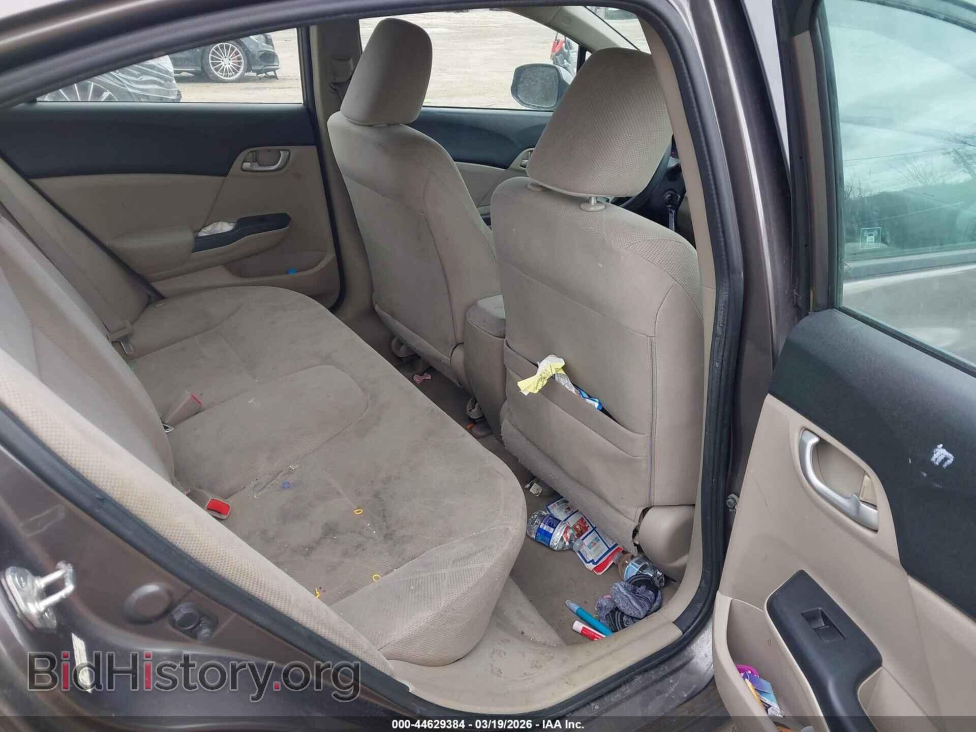 2012 HONDA CIVIC - VIN: 19XFB2F58CE092649 - Фото 8