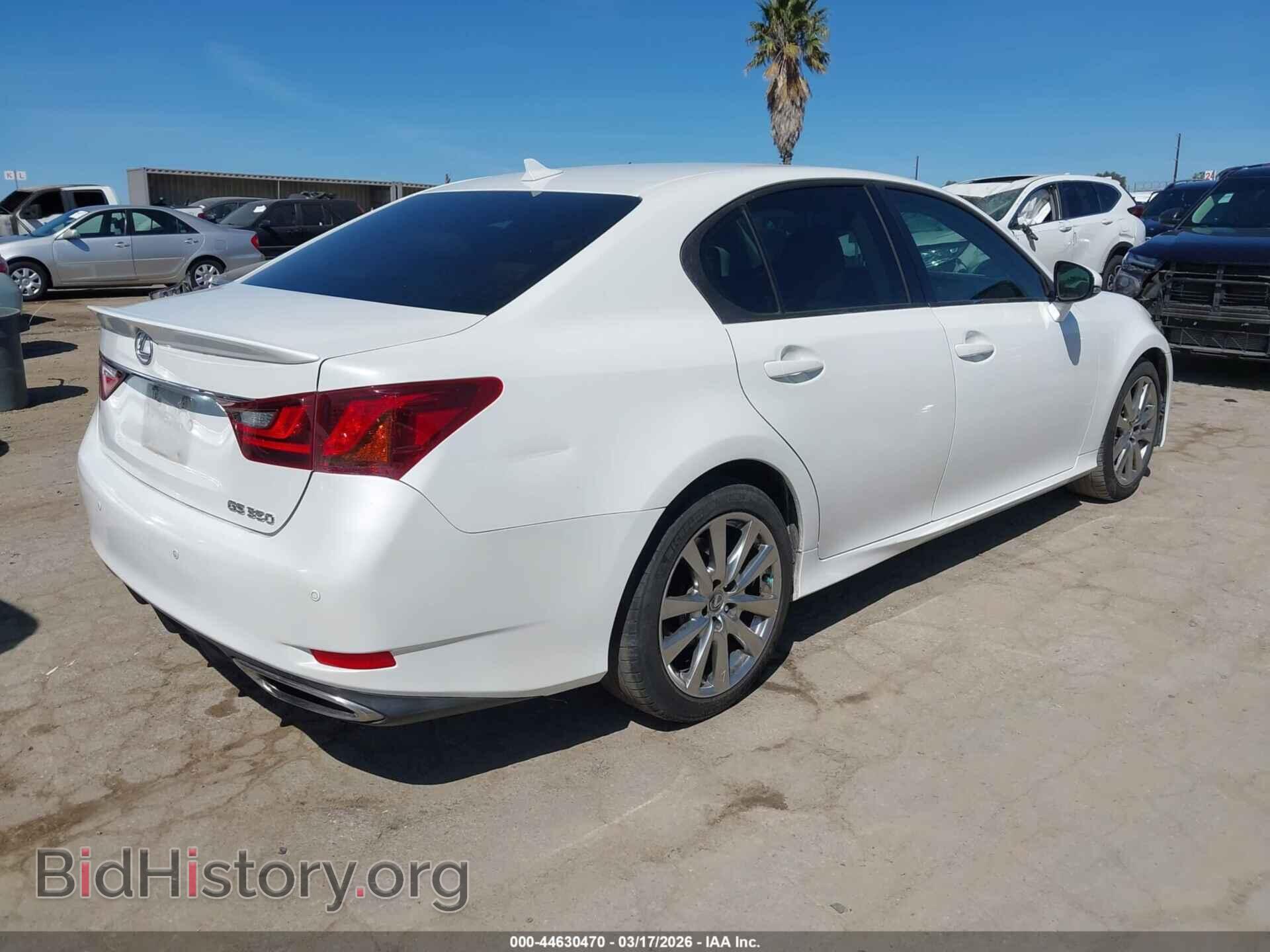 2013 LEXUS GS 350 - VIN: JTHBE1BL4D5017964 - Фото 4