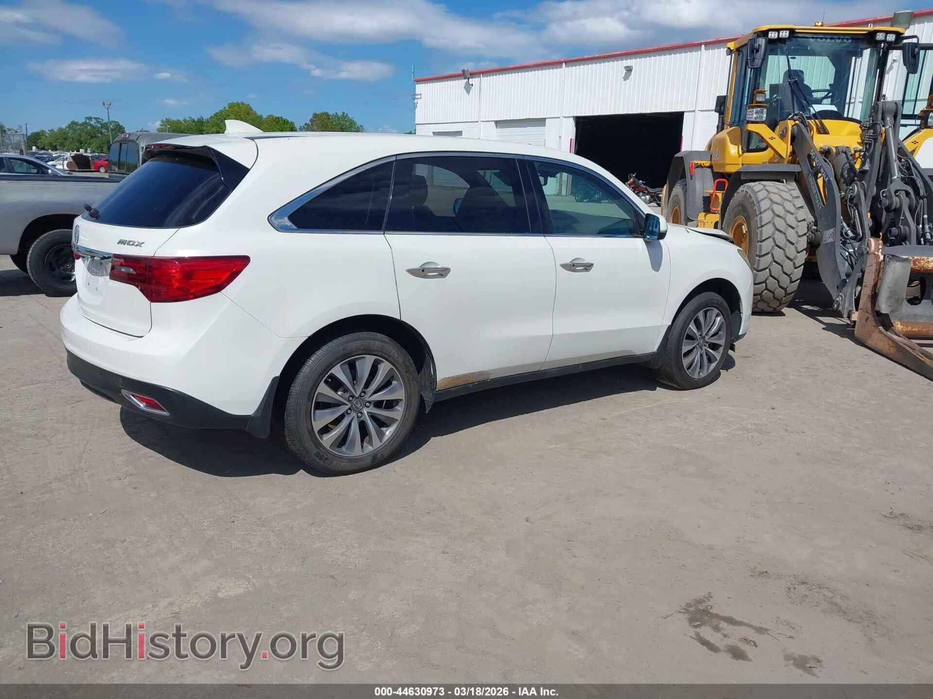 2014 ACURA MDX - VIN: 5FRYD3H40EB001513 - Фото 4