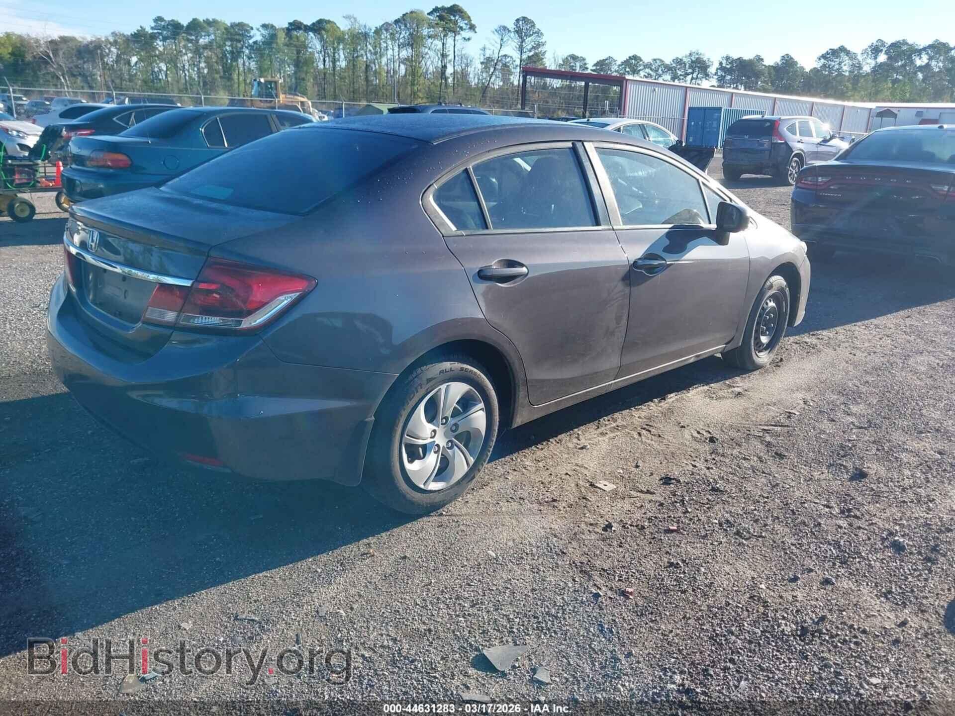 2014 HONDA CIVIC - VIN: 19XFB2F54EE076743 - Фото 4