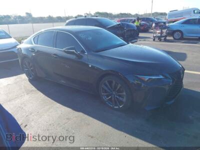 2024 Lexus IS 300 F Sport, черный — VIN JTHGA1D28R5129857, IAAI