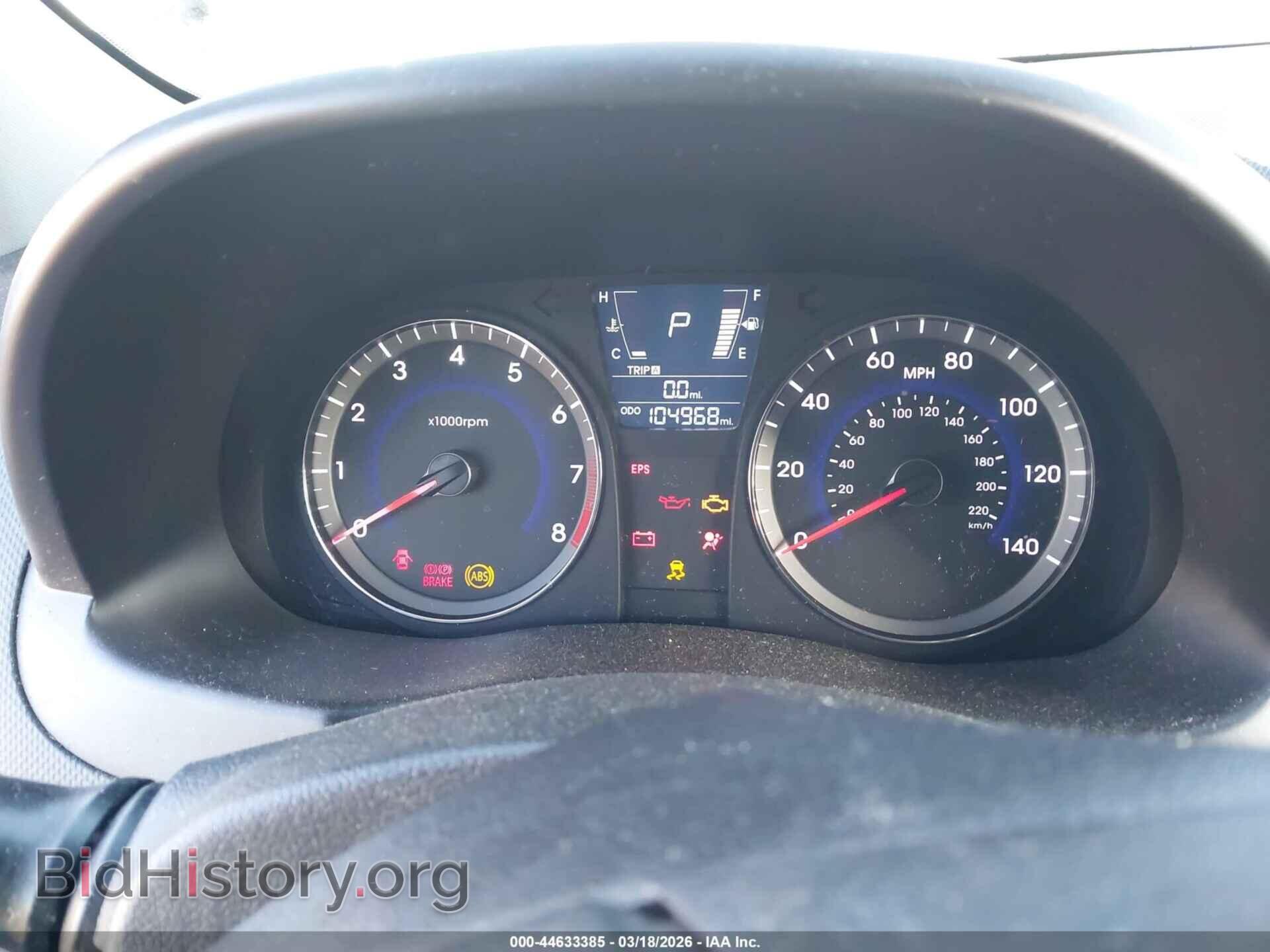 2013 HYUNDAI ACCENT - VIN: KMHCT5AE0DU132150 - Фото 7