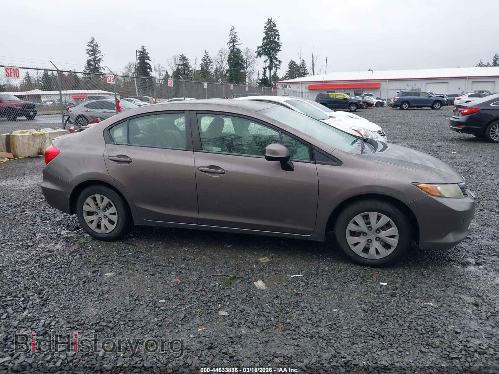 2012 HONDA CIVIC - VIN: JHMFB2F54CS005454 - Фото 12
