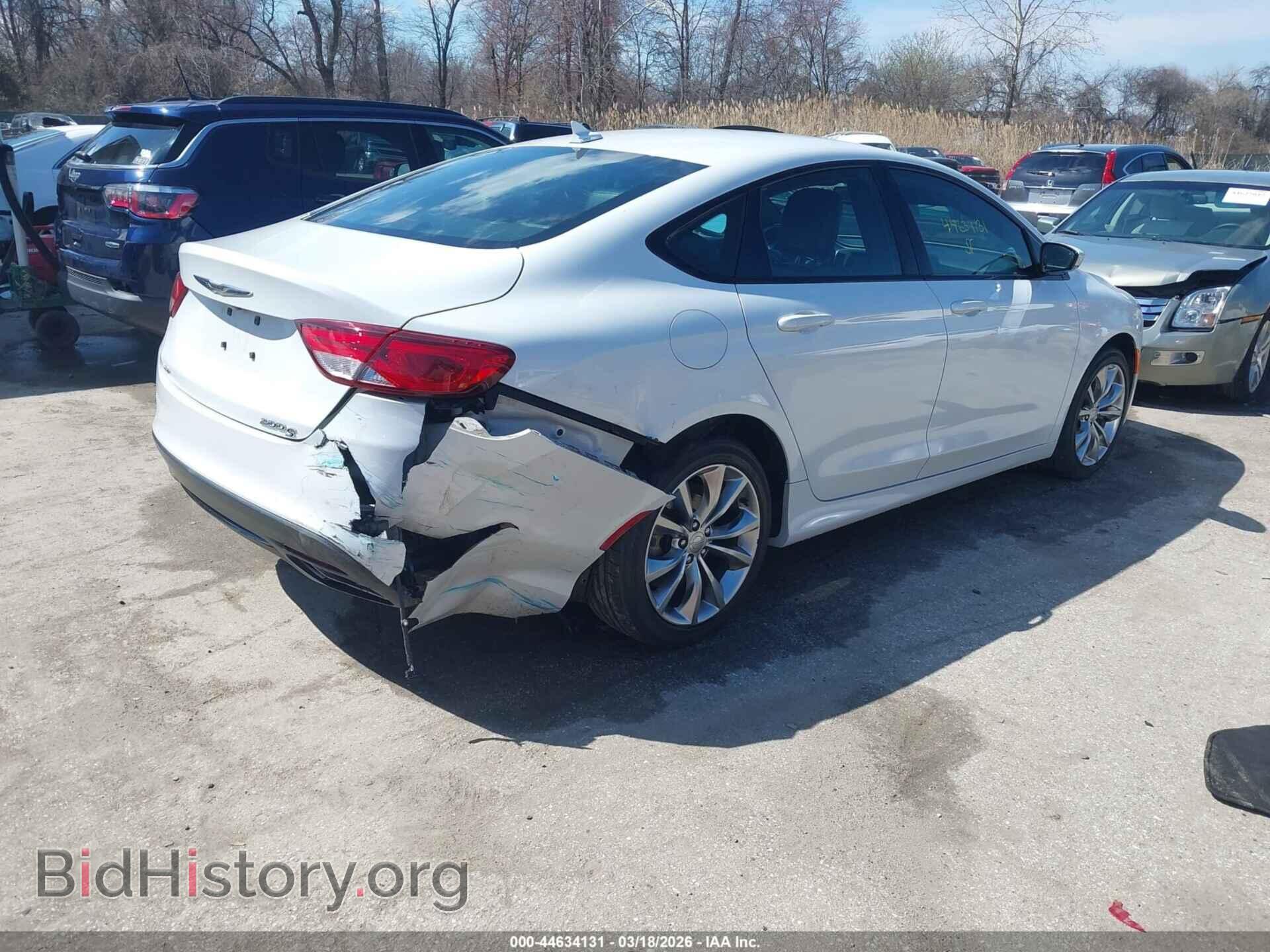 2015 CHRYSLER 200 - VIN: 1C3CCCDG4FN615650 - Фото 4
