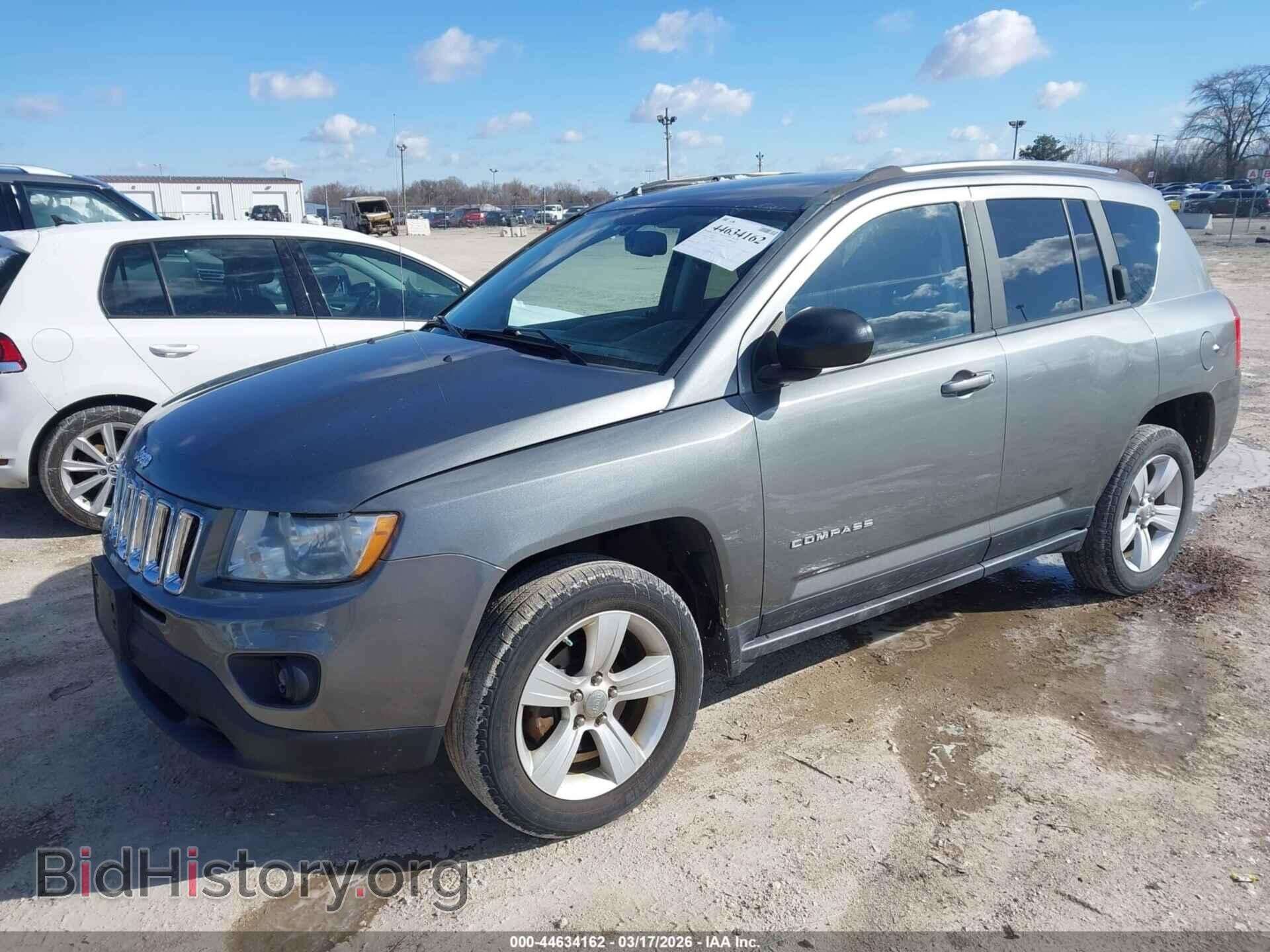 2012 JEEP COMPASS - VIN: 1C4NJCBA3CD683917 - Фото 2