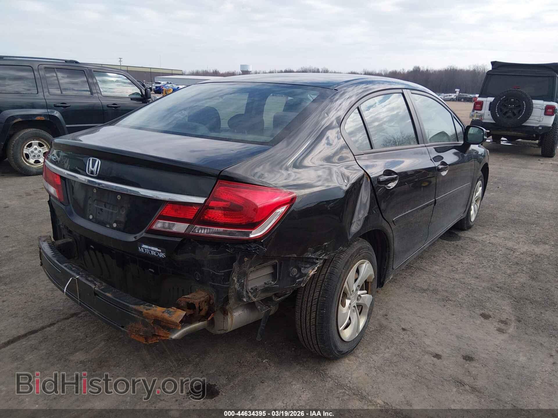 2013 HONDA CIVIC - VIN: 19XFB2F57DE016258 - Фото 4