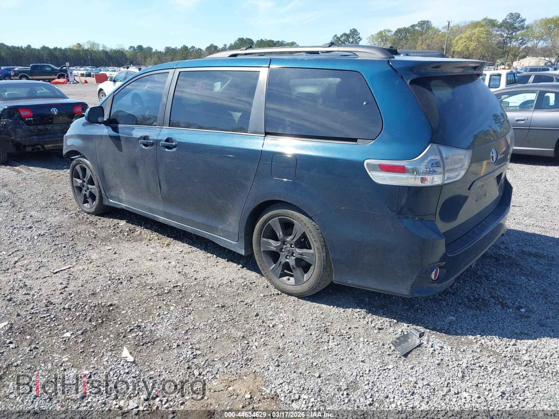 2012 TOYOTA SIENNA - VIN: 5TDXK3DC5CS188773 - Фото 3