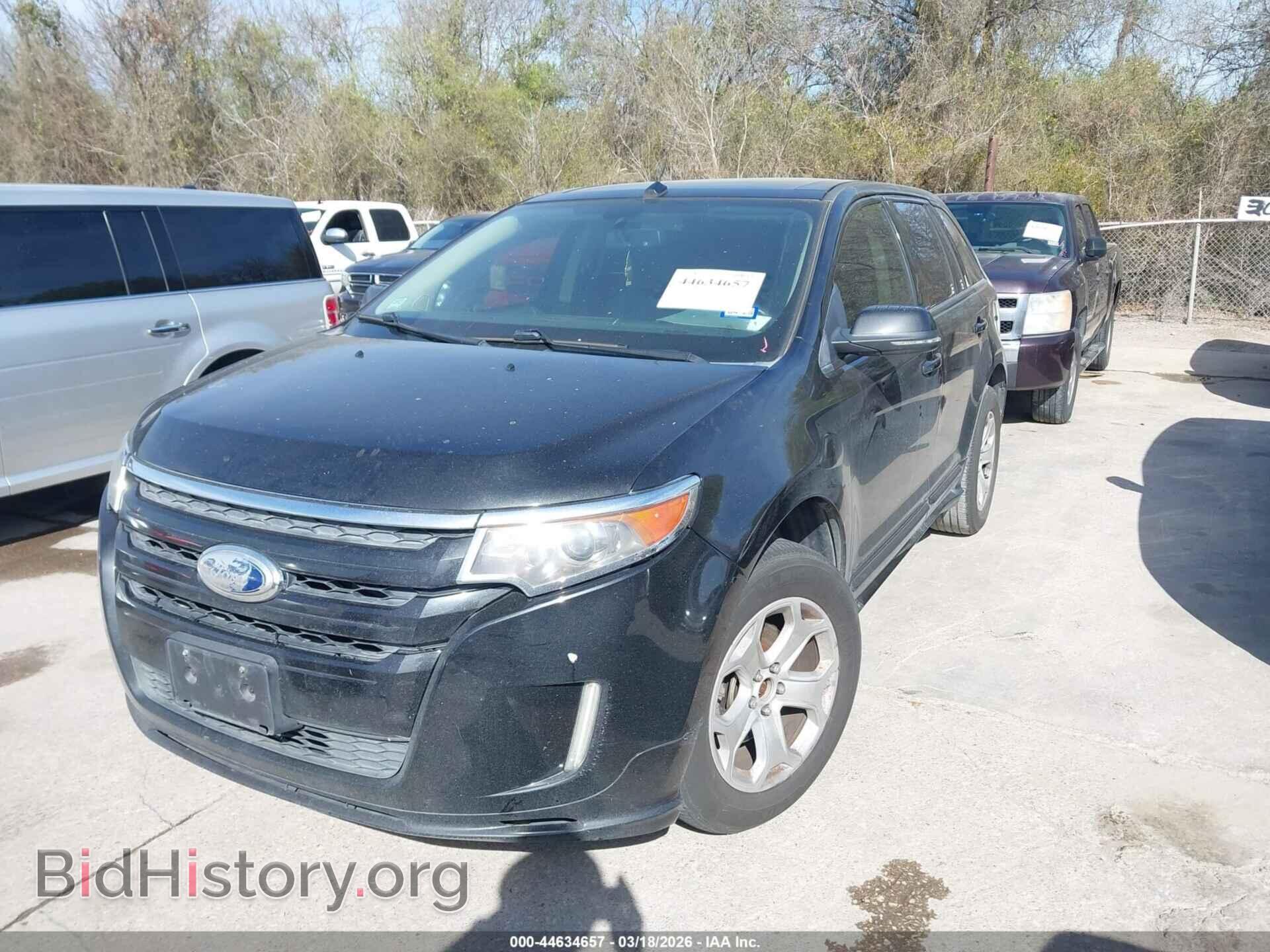 2014 FORD EDGE - VIN: 2FMDK3AK7EBB21395 - Фото 2