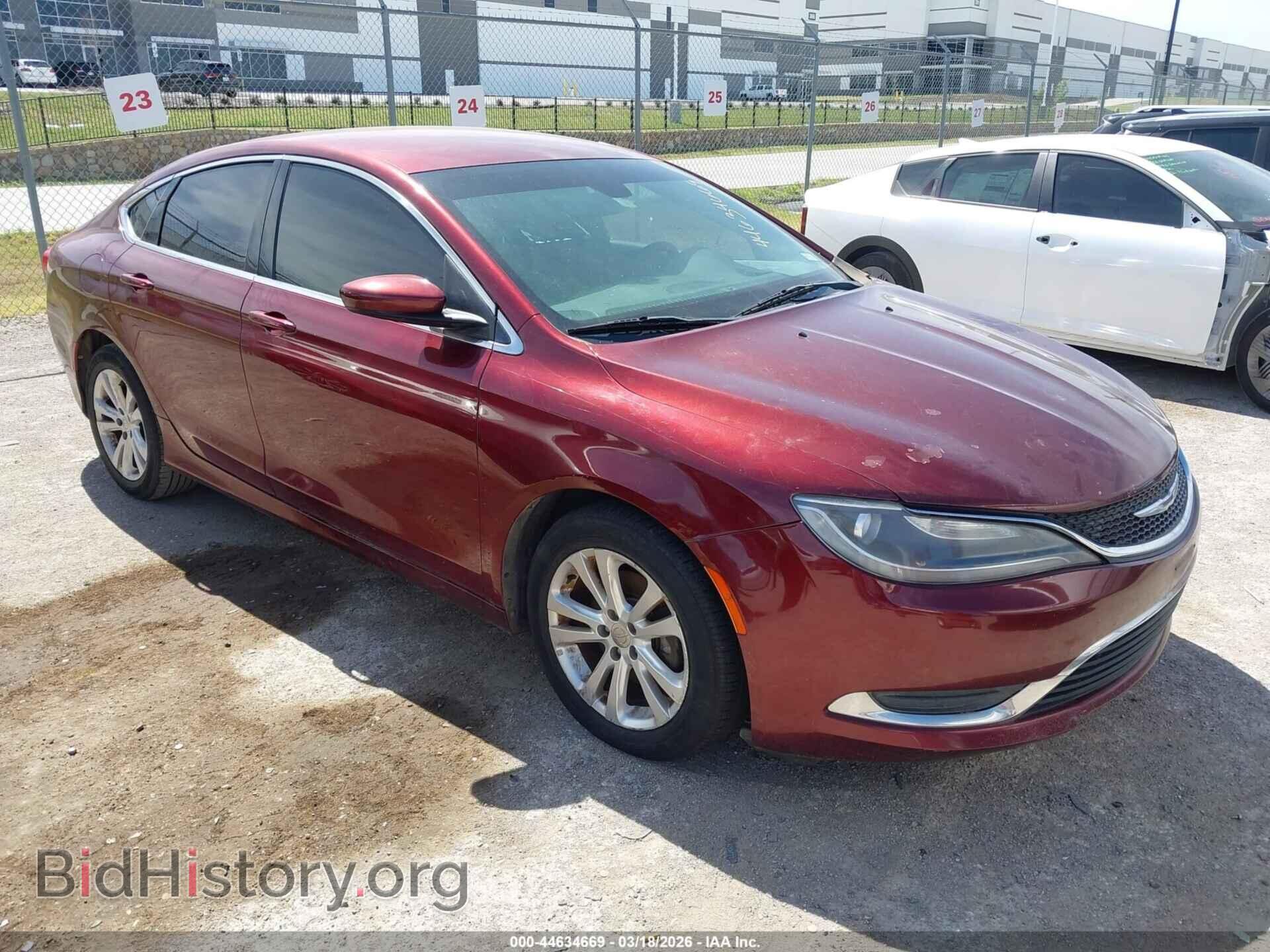Photo 1C3CCCABXFN723621 - CHRYSLER 200 2015