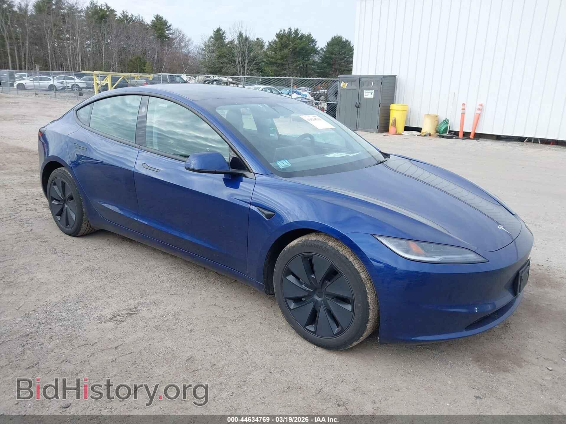 Photo 5YJ3E1EB0SF910041 - TESLA MODEL 3 2025