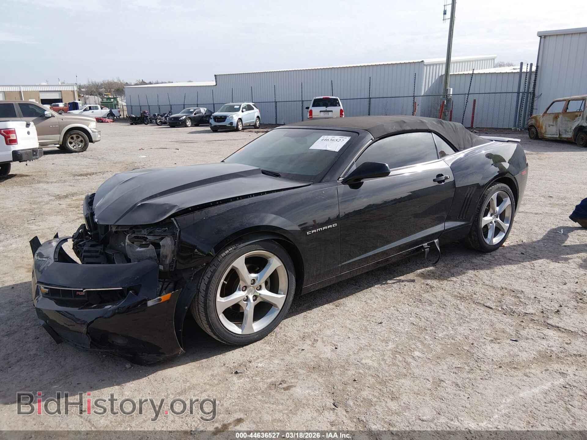 2014 CHEVROLET CAMARO - VIN: 2G1FC3D37E9294851 - Фото 2