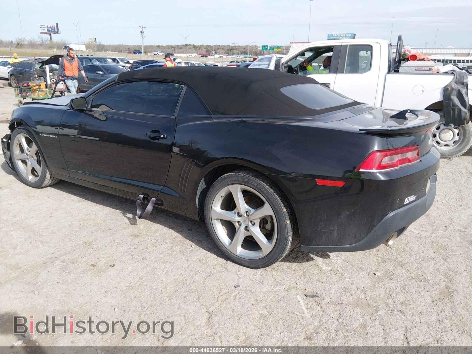 2014 CHEVROLET CAMARO - VIN: 2G1FC3D37E9294851 - Фото 3