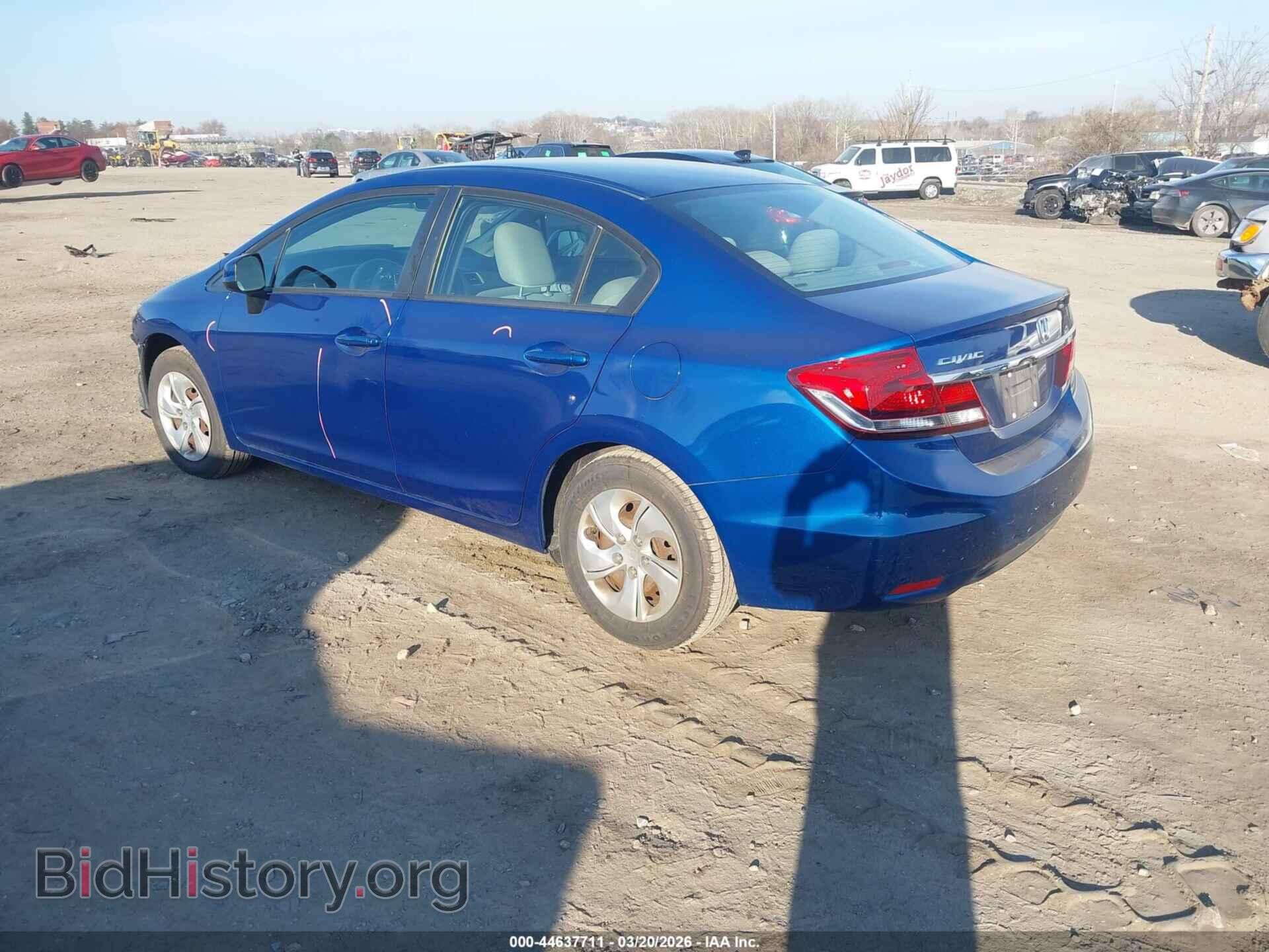 2013 HONDA CIVIC - VIN: 19XFB2F59DE251065 - Фото 3