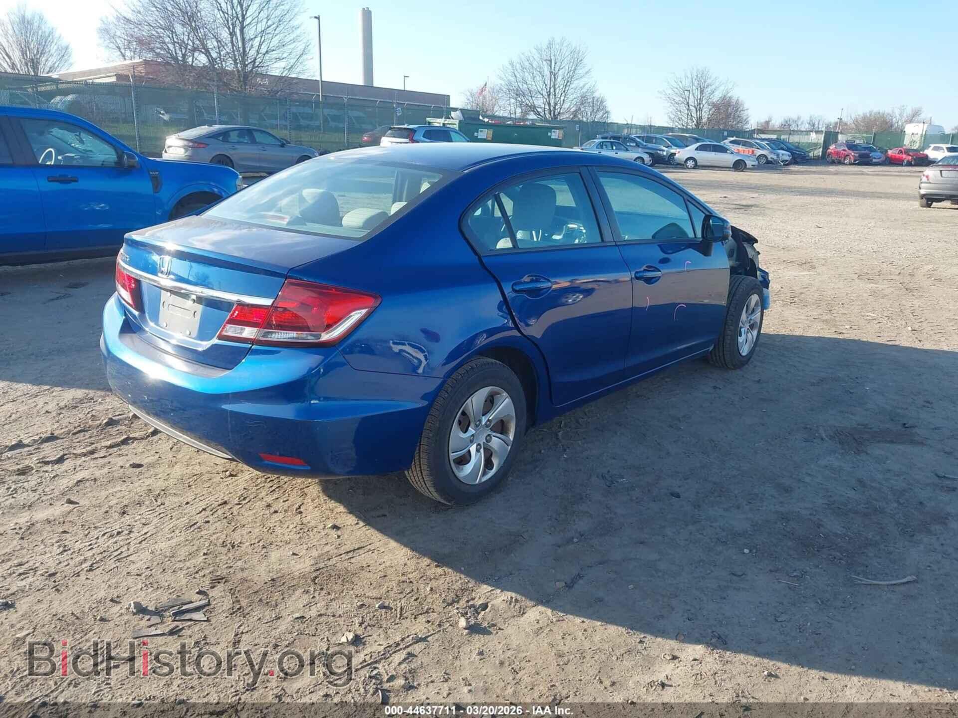 2013 HONDA CIVIC - VIN: 19XFB2F59DE251065 - Фото 4