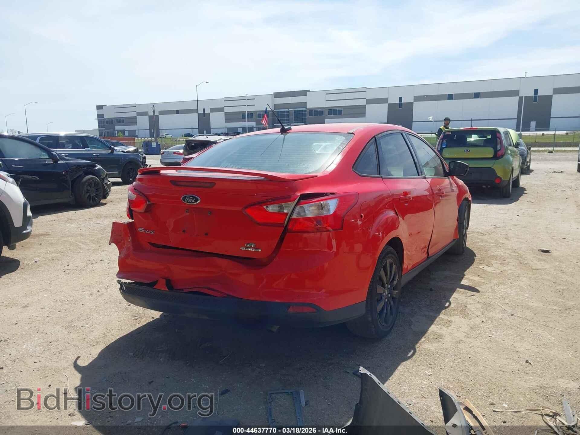 2013 FORD FOCUS - VIN: 1FADP3F24DL222834 - Фото 4