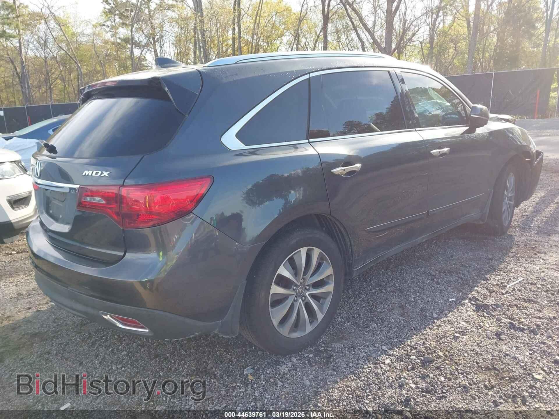 2014 ACURA MDX - VIN: 5FRYD3H42EB006681 - Фото 4