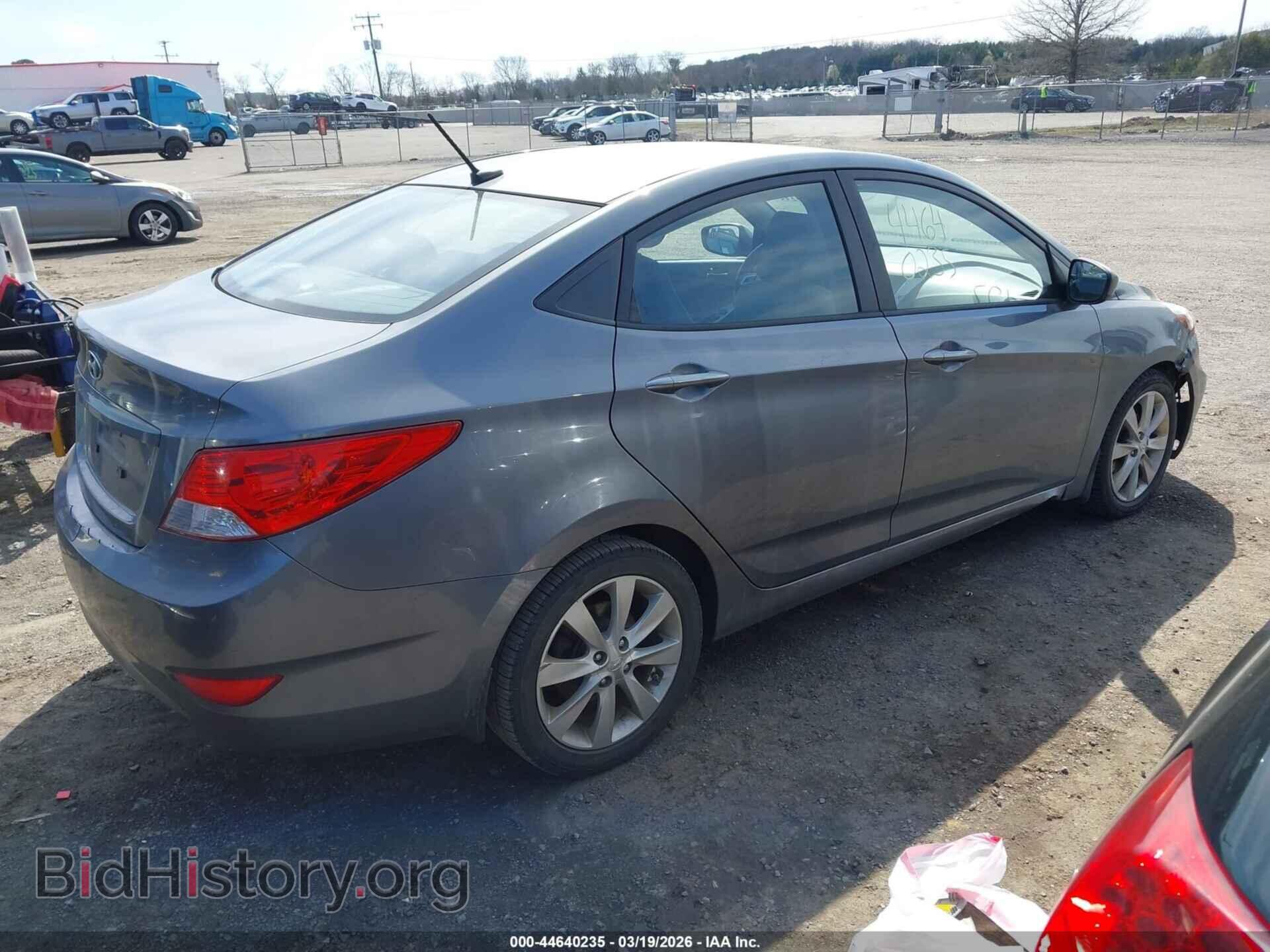 2014 HYUNDAI ACCENT - VIN: KMHCU4AE9EU624779 - Фото 4