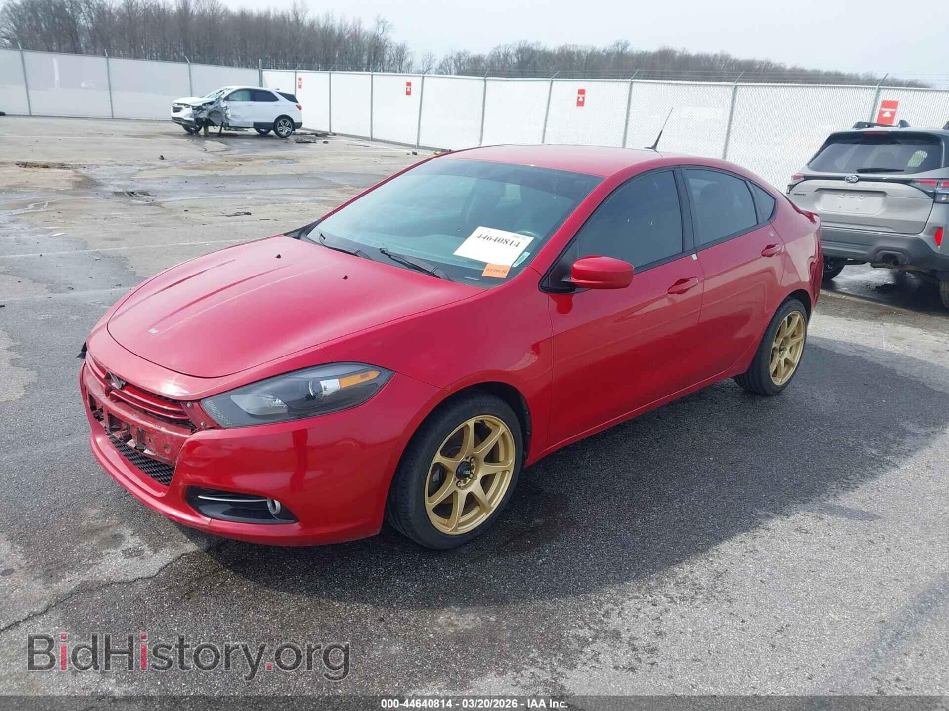 2013 DODGE DART - VIN: 1C3CDFBH8DD641262 - Фото 2