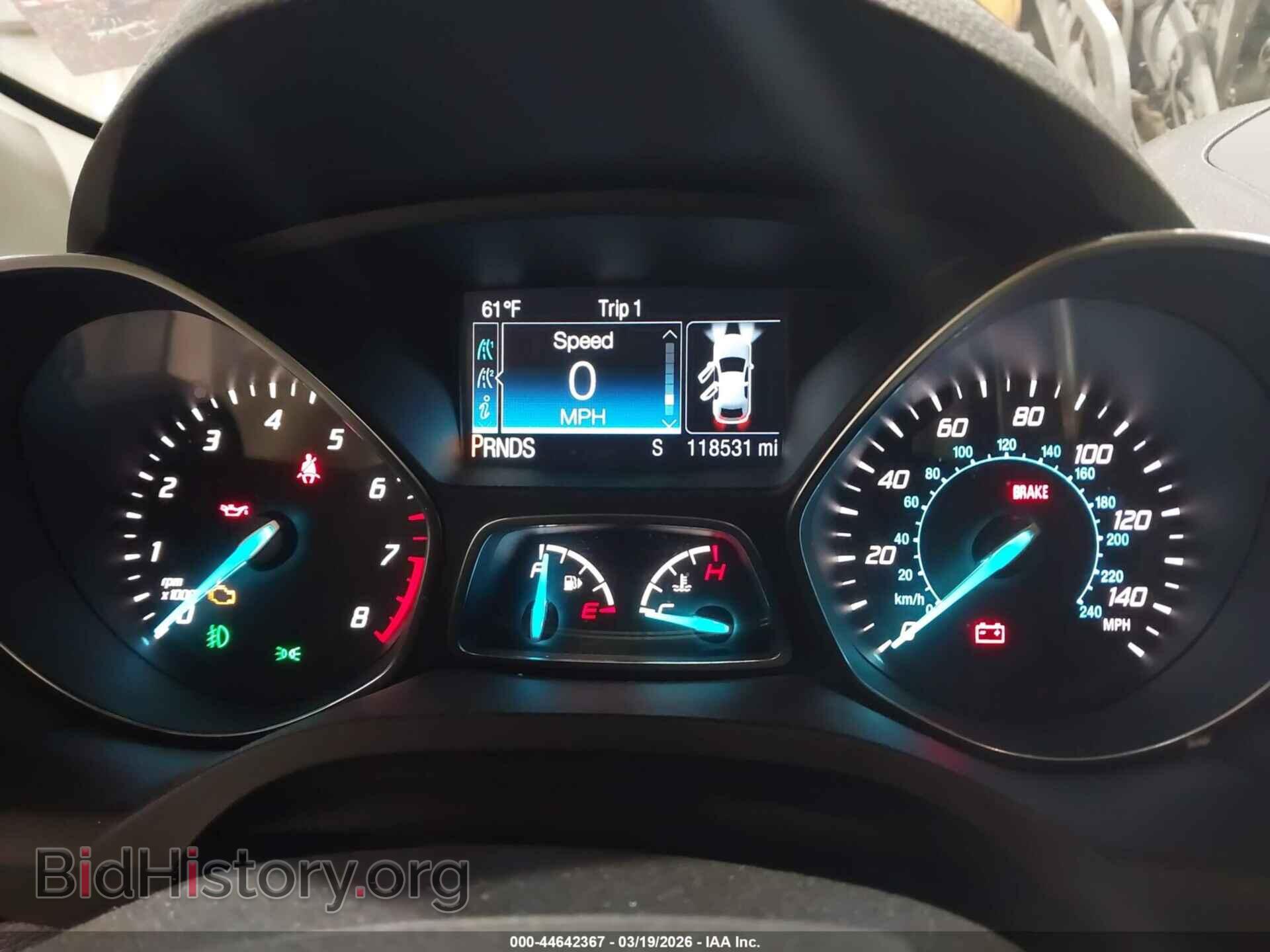 2016 FORD ESCAPE - VIN: 1FMCU0G71GUA41787 - Фото 7