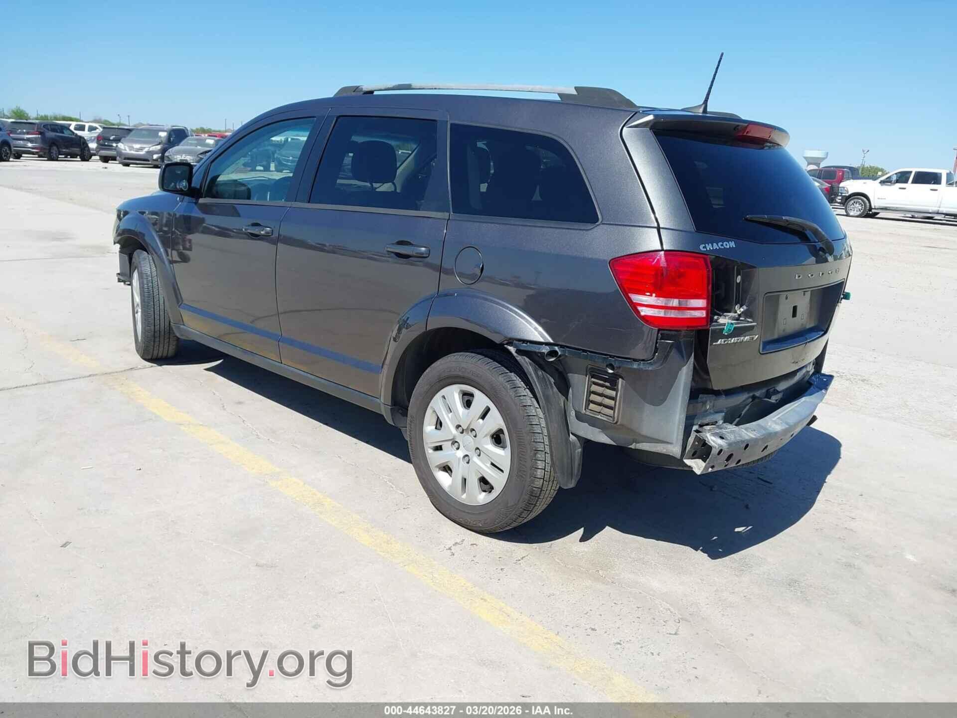 2018 DODGE JOURNEY - VIN: 3C4PDCABXJT530954 - Фото 3