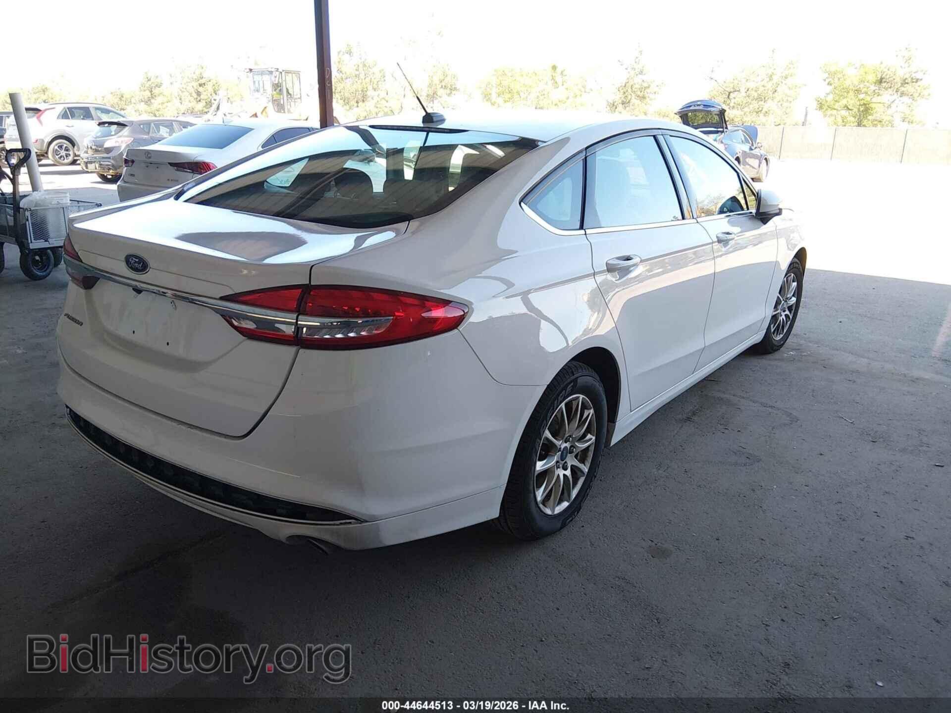 2017 FORD FUSION - VIN: 3FA6P0G74HR190332 - Фото 4