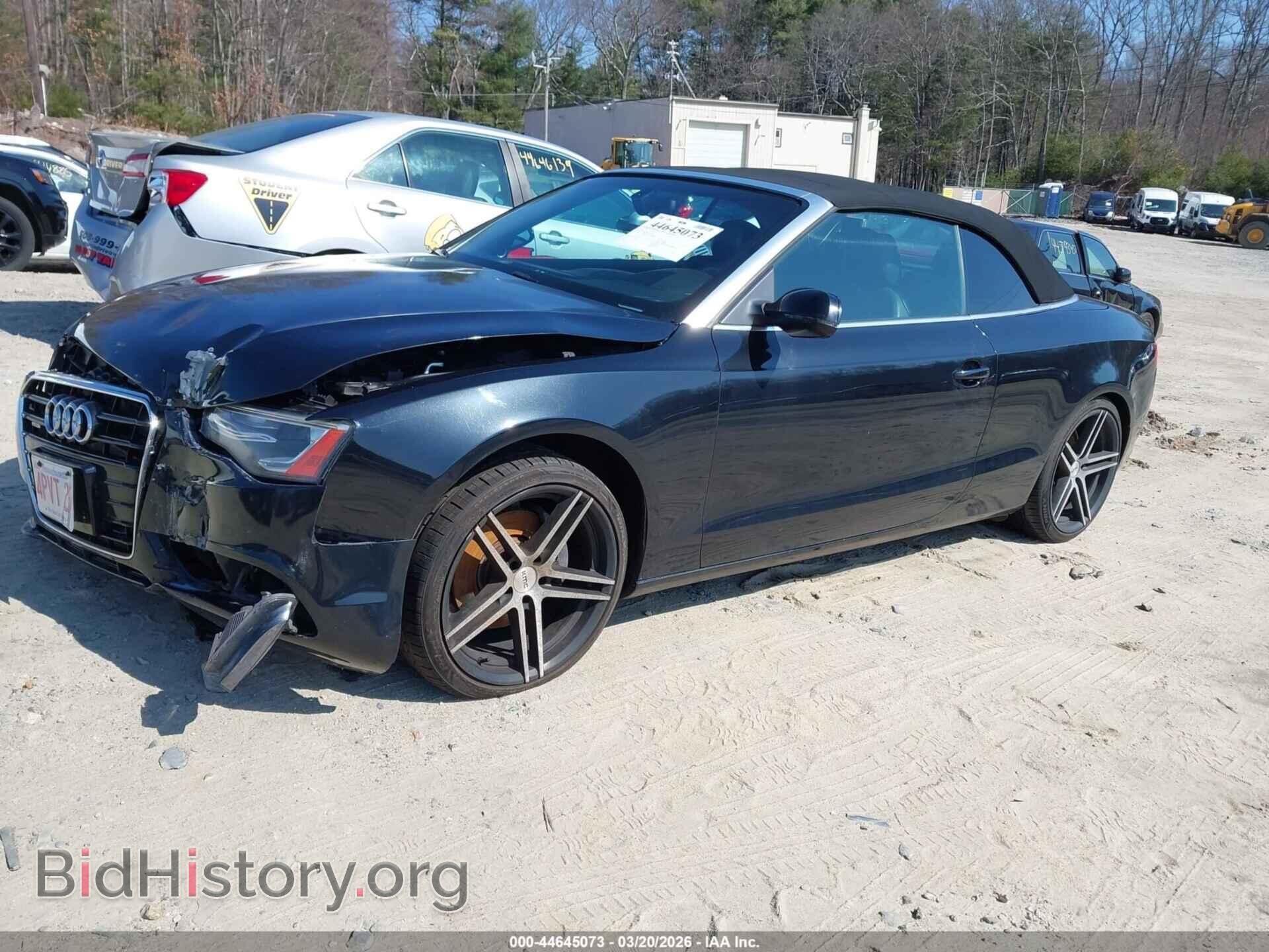 2013 AUDI A5 - VIN: WAUJFAFH6DN010270 - Фото 2