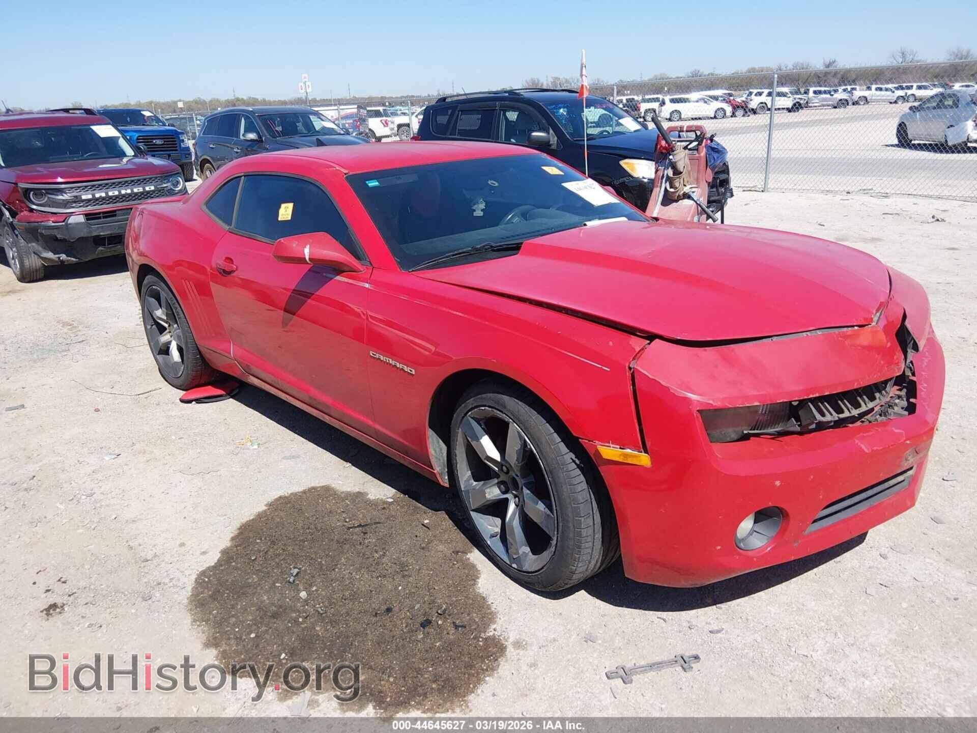 Фотография 2G1FC1ED7B9201057 - CHEVROLET CAMARO 2011