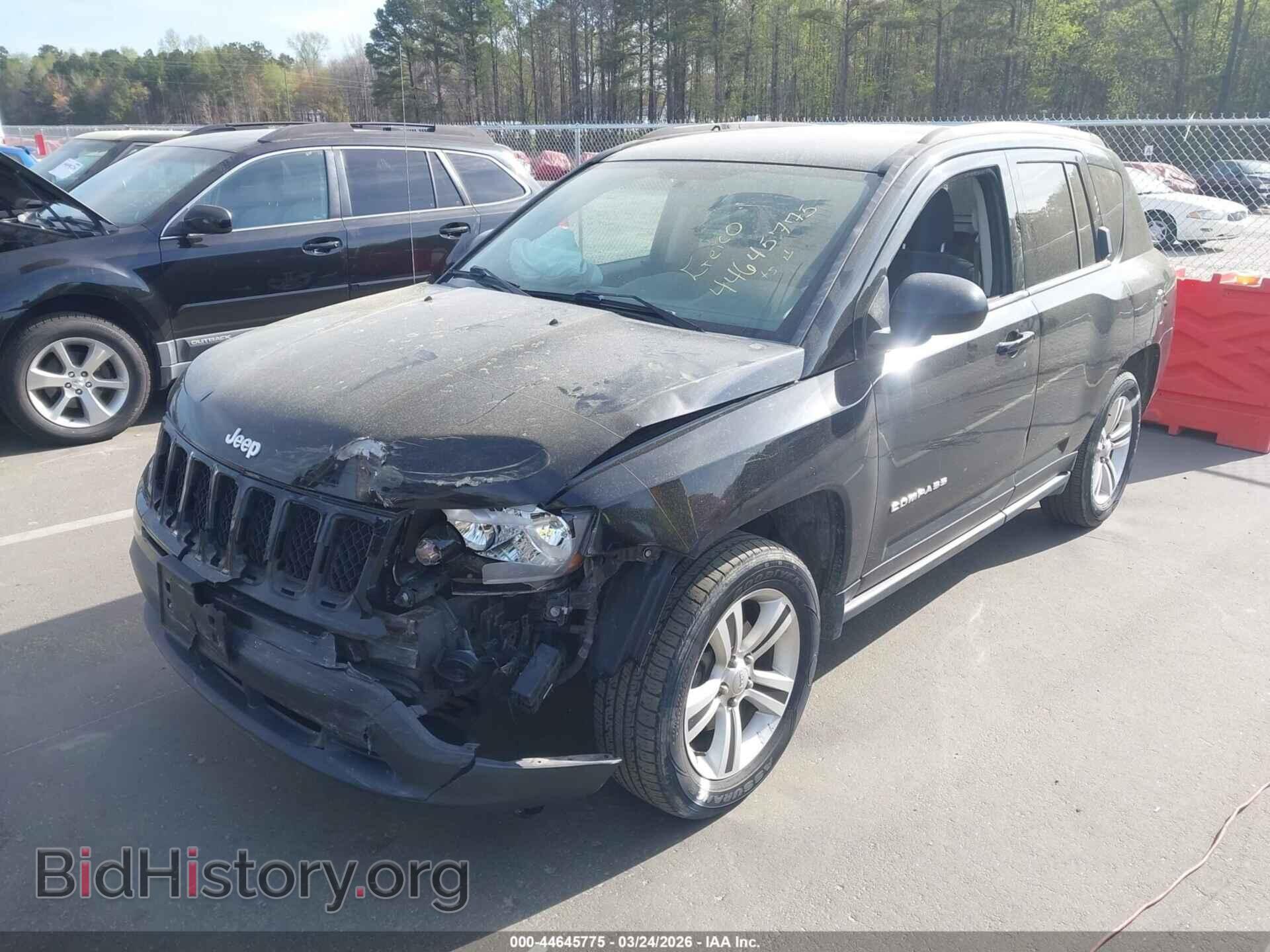 2015 JEEP COMPASS - VIN: 1C4NJDBB4FD379210 - Фото 2