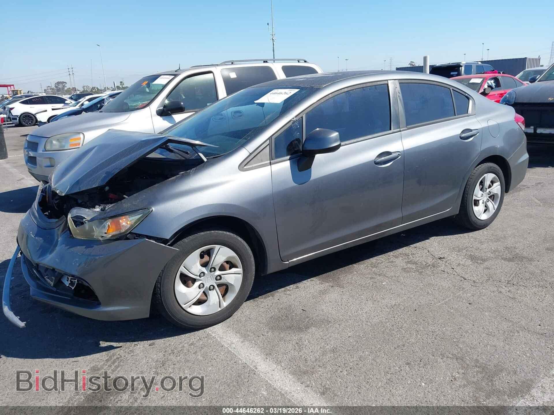 2013 HONDA CIVIC - VIN: 19XFB2F53DE232012 - Фото 2