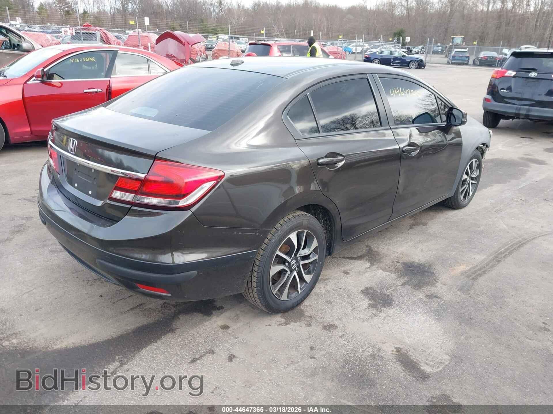 2013 HONDA CIVIC - VIN: 2HGFB2F88DH525498 - Фото 4